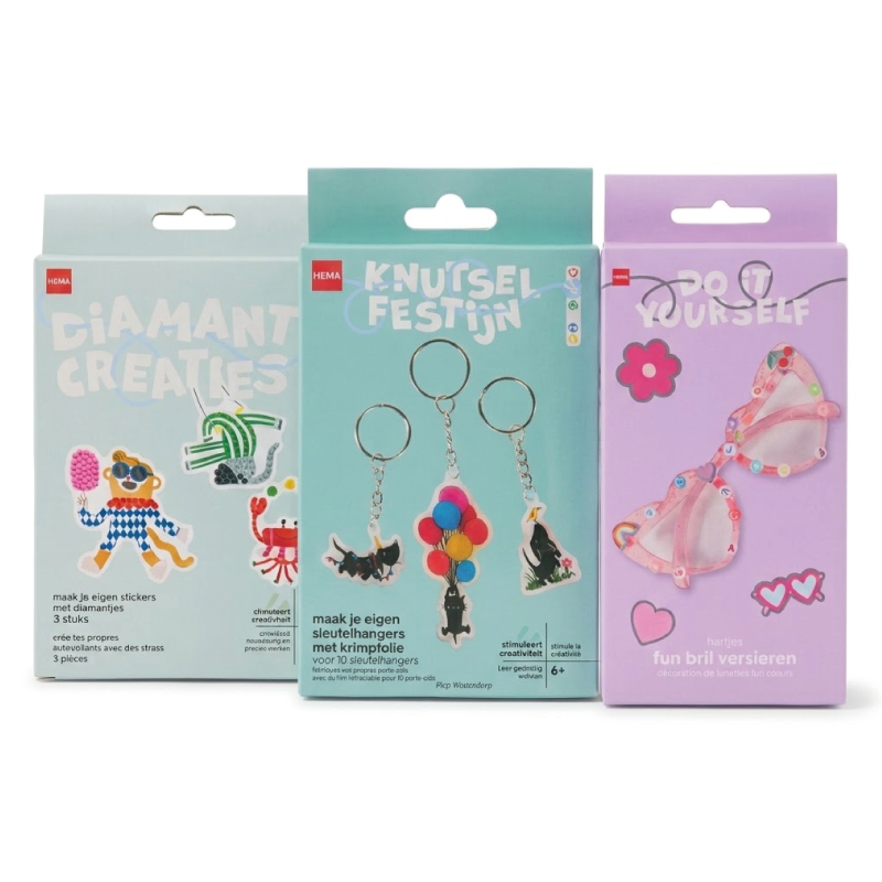 HEMA Knutselpakketjes schoen kado
