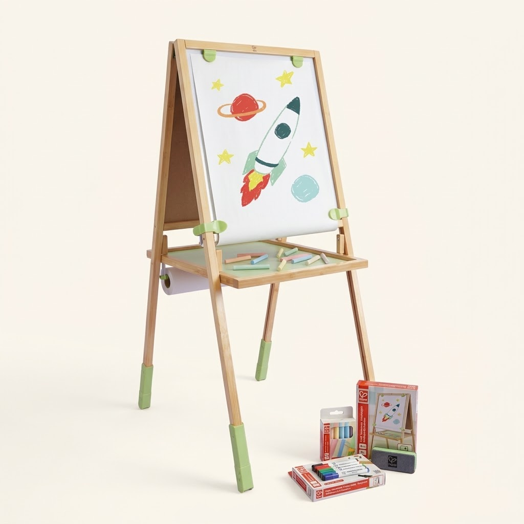 Hape Bamboe Schildersezel 3-in-1