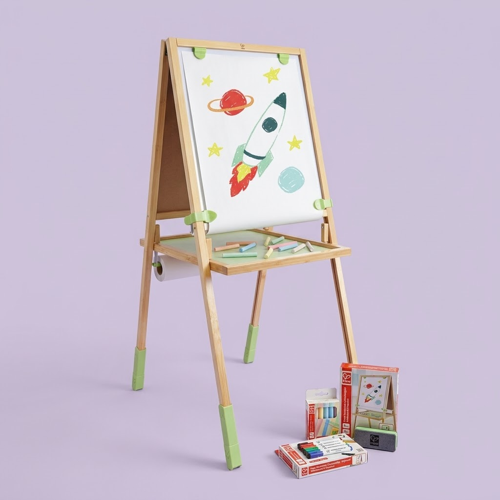 Hape Bamboe Schildersezel 3-in-1