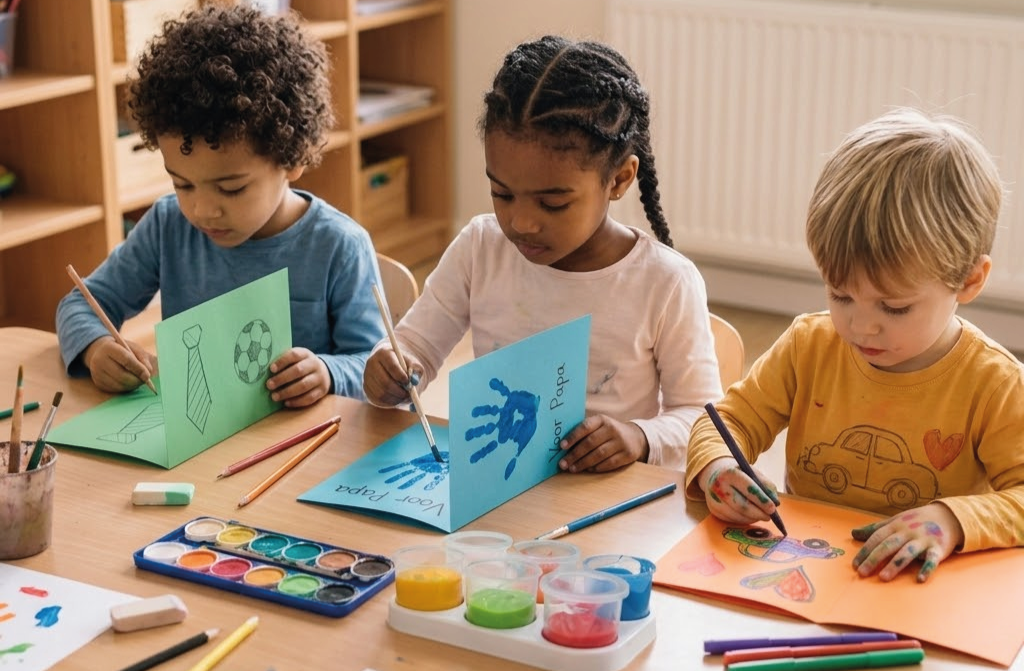 Vaderdagkaart-knutselen-voor-kinderen-voorkant