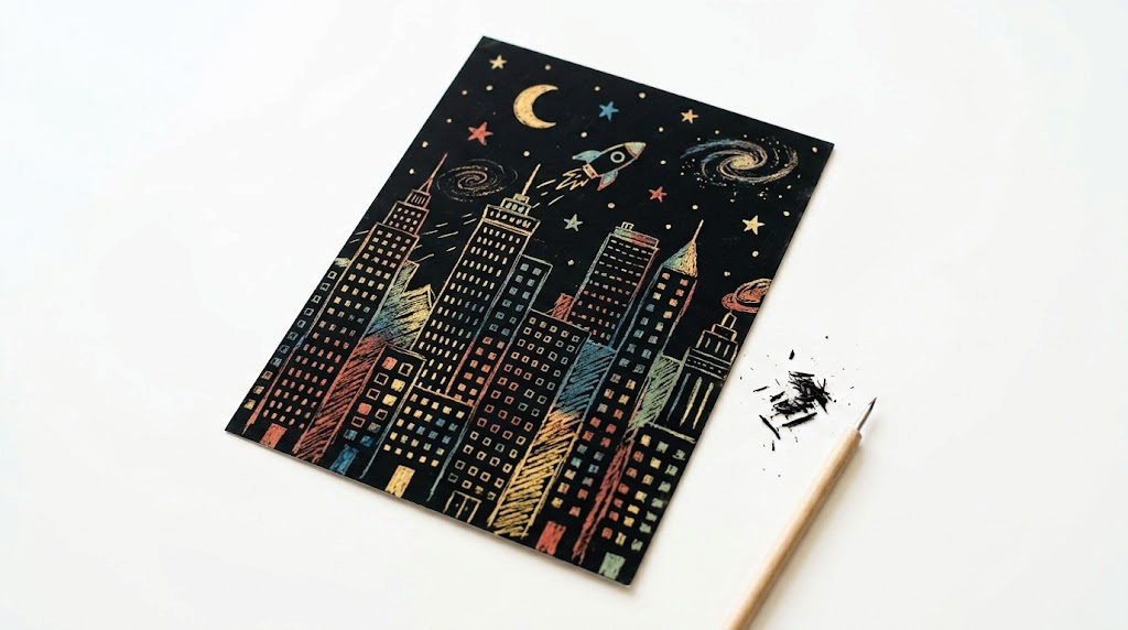 Schrapkunst (scratch art)