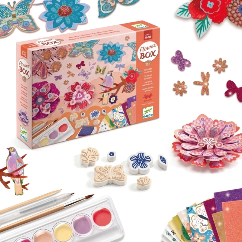 Djeco Flower Box multi-activiteitendoos