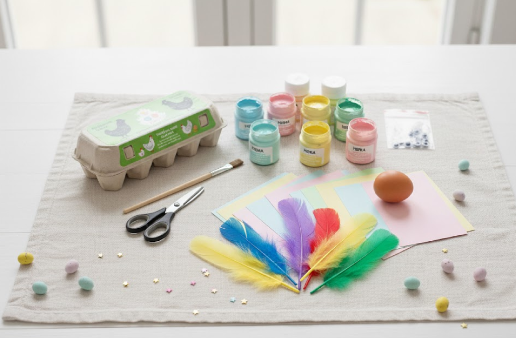 Paas-eierdopje-knutselen-met-kinderen-benodigheden