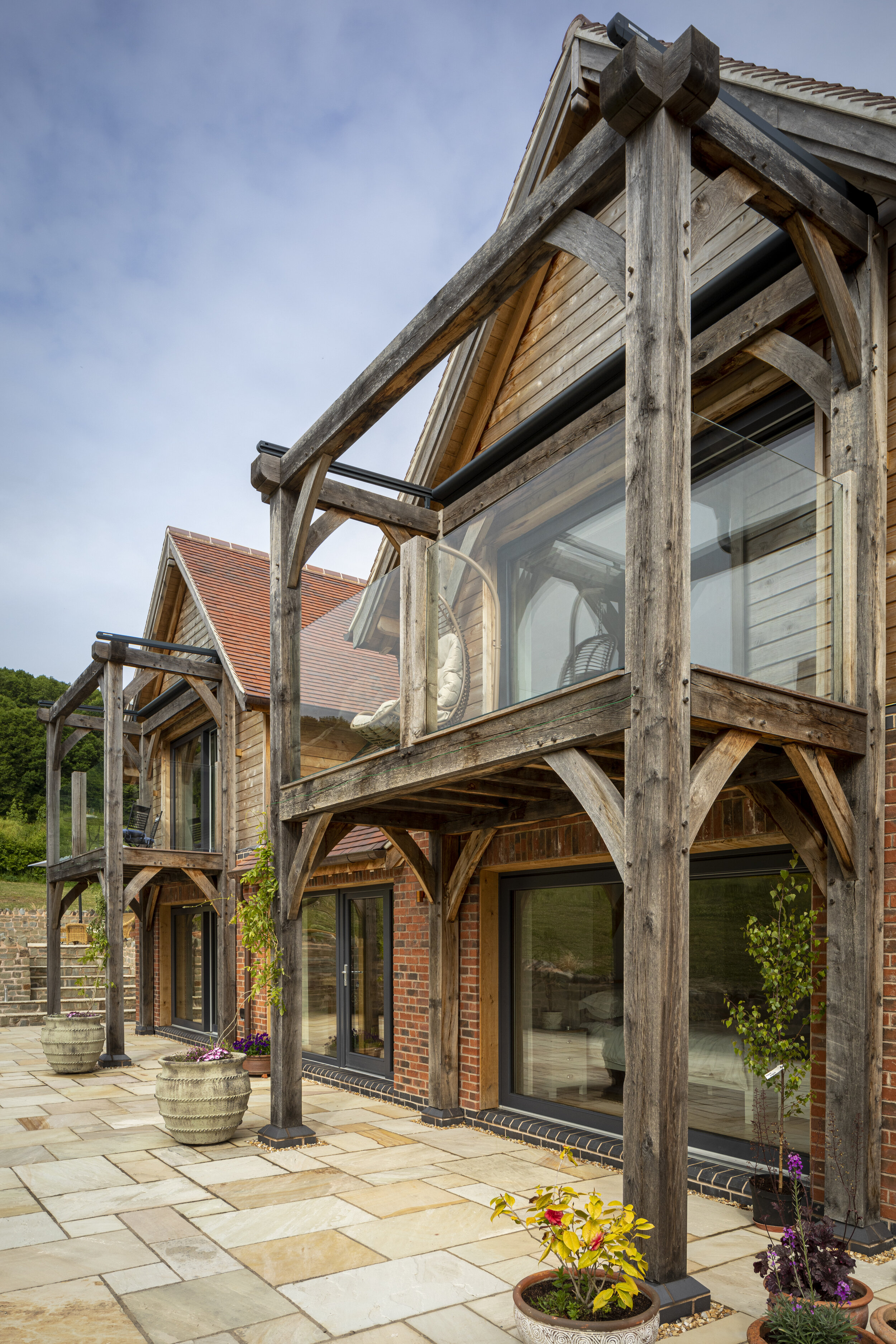 Beautiful PassivHaus Balconies