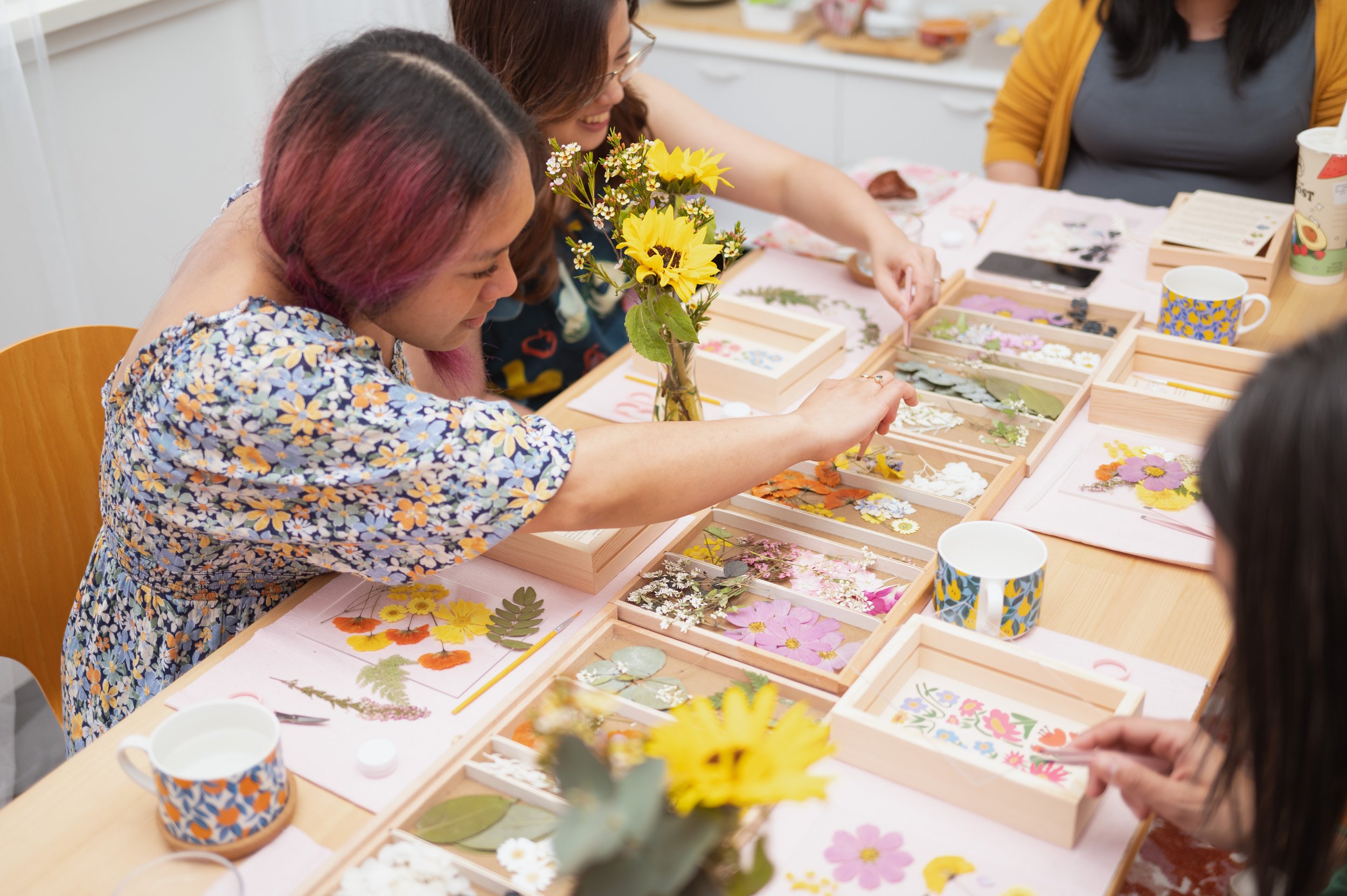 Pressed Flower Framing Workshop - February