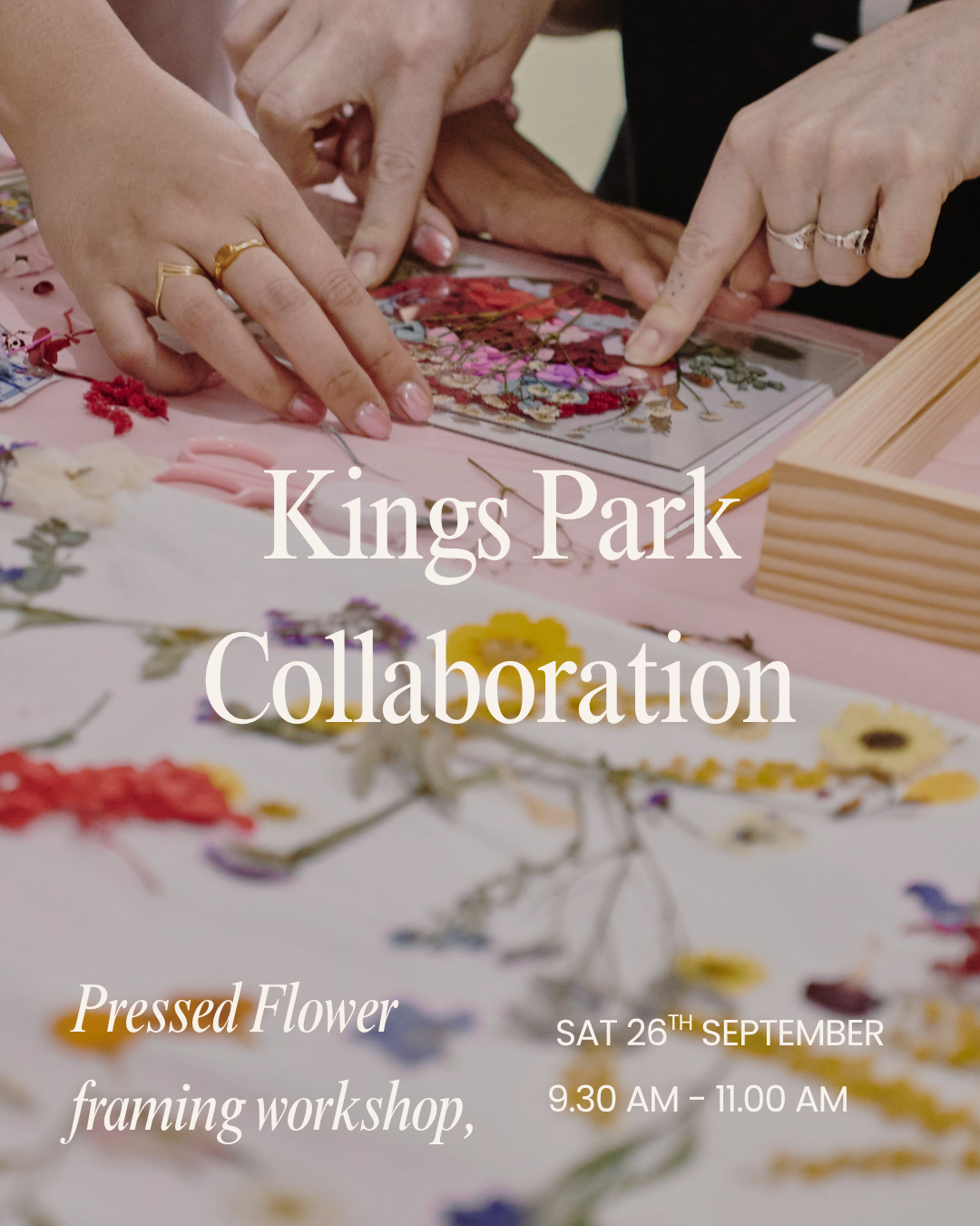 Pressed Flower Framing workshop - Saturday 26 September