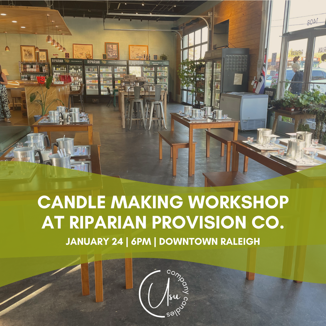 New March 2023 Class Dates! Plant Based Wax Candle Making