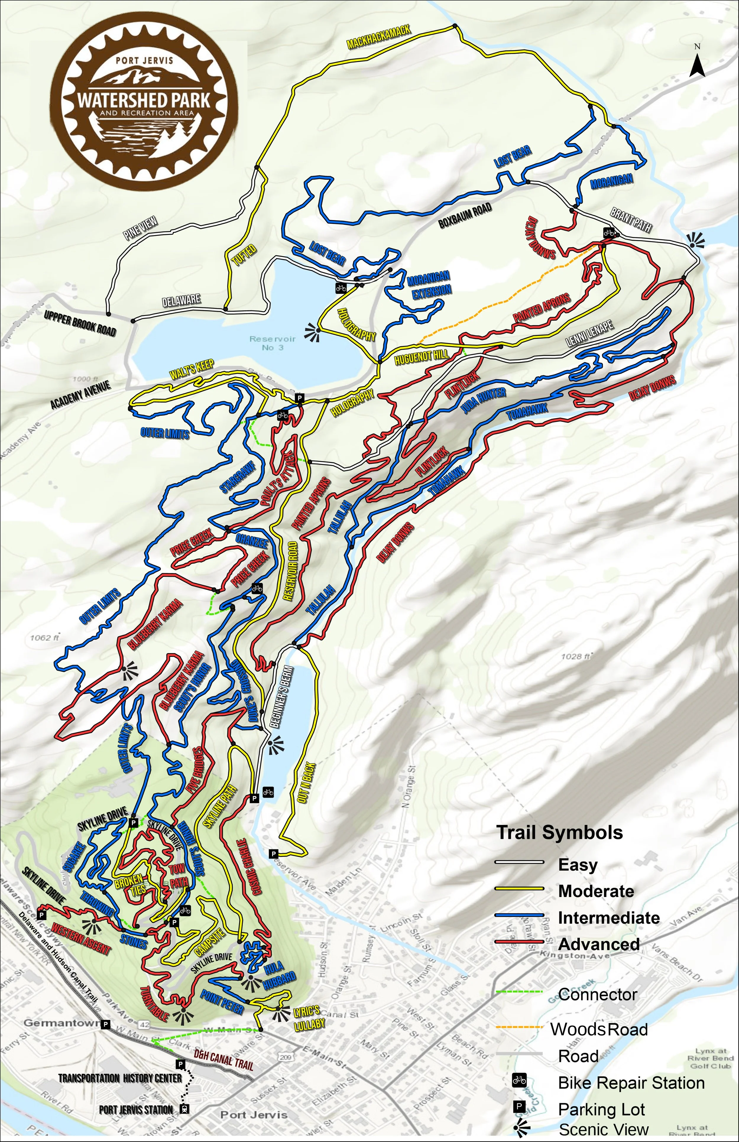 Trail Map — Outdoor Club of Port Jervis