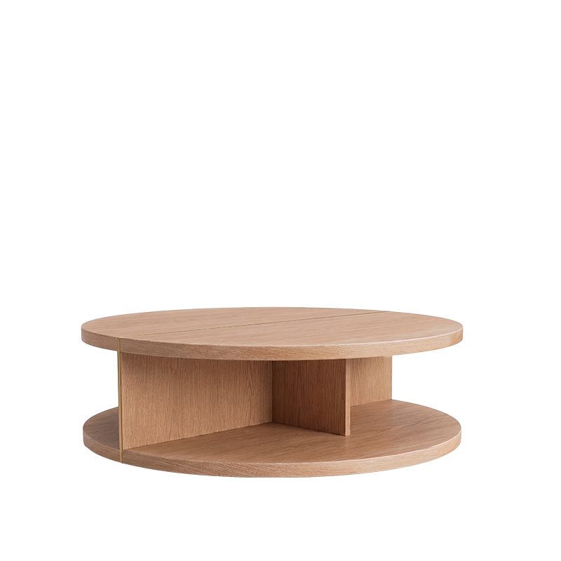 Beams Round Coffee Table