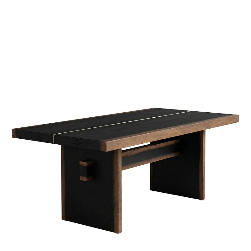 Beams Dining Table, Oak