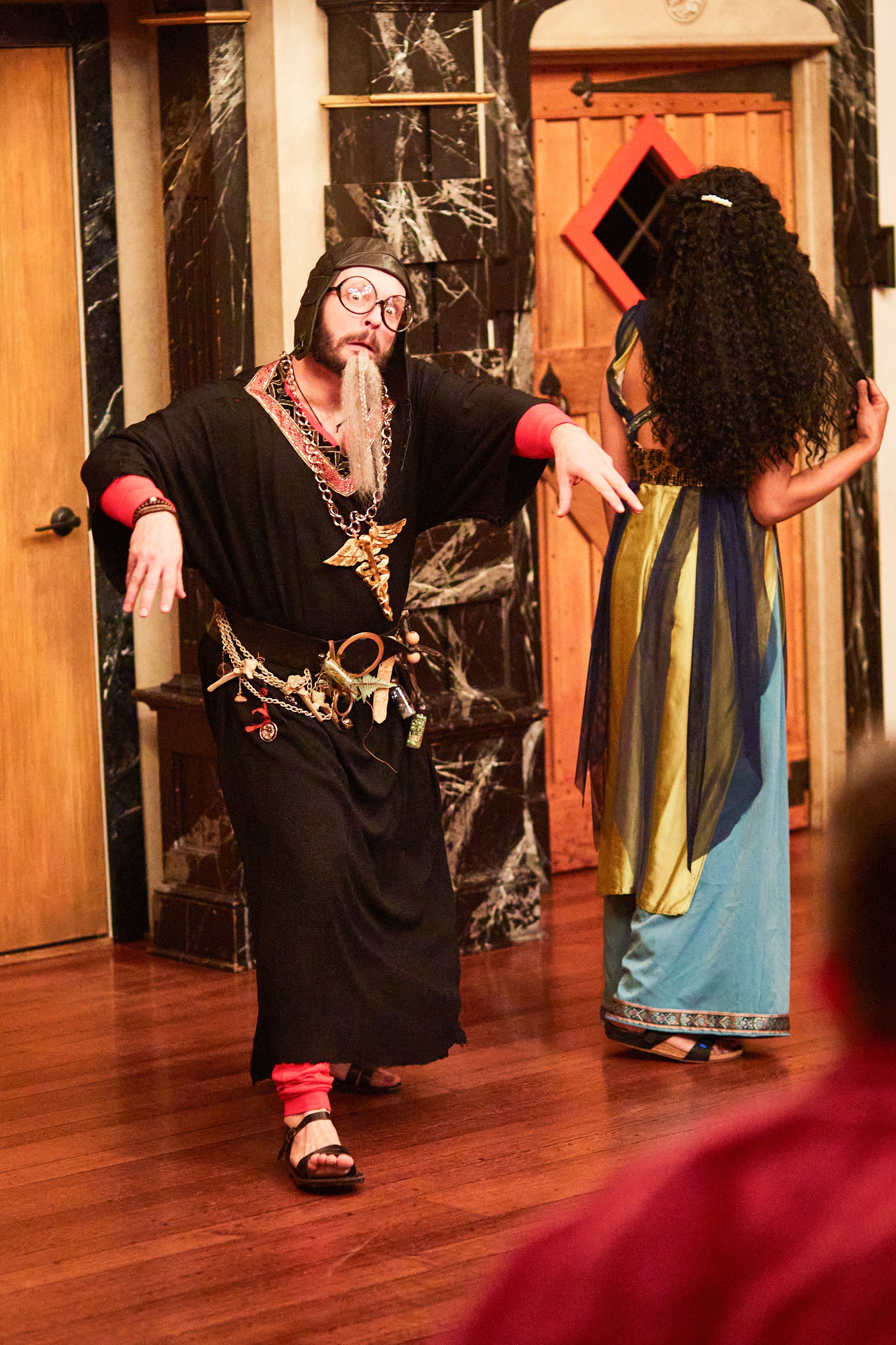 ASC Comedy of Errors: Pinch;
Photo by October Grace Media