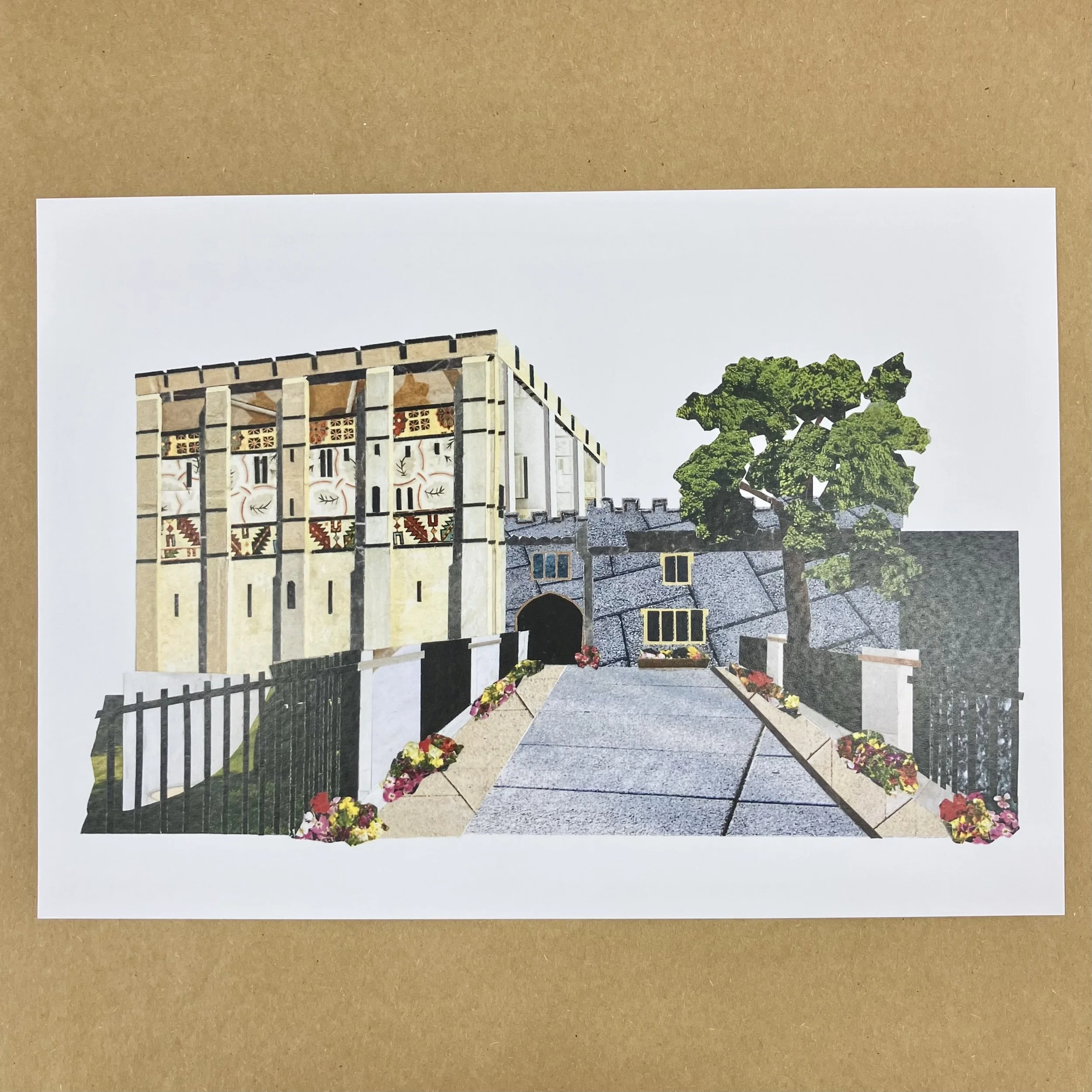 The Castle, Norwich Print