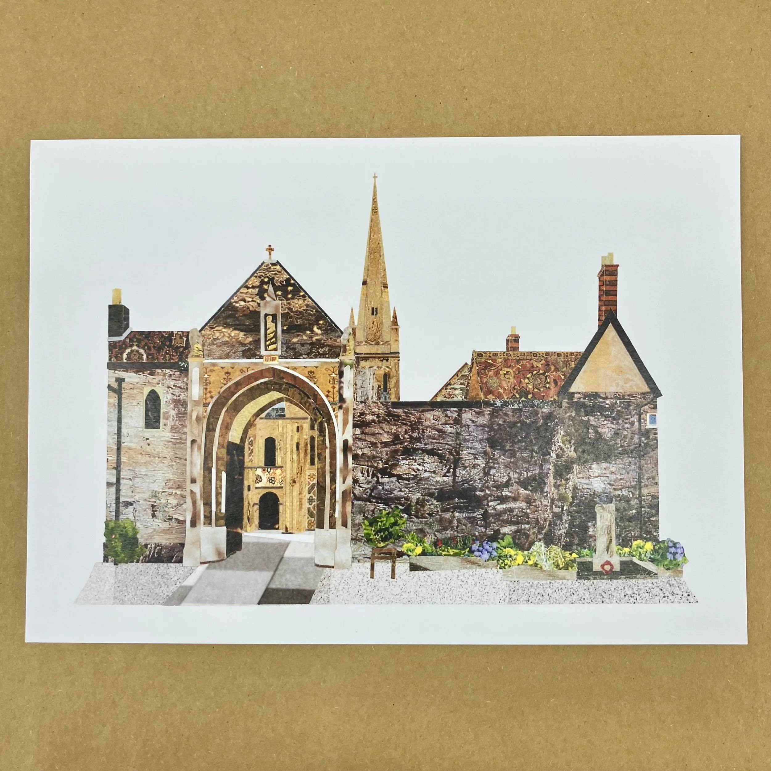 Tombland, Norwich Print