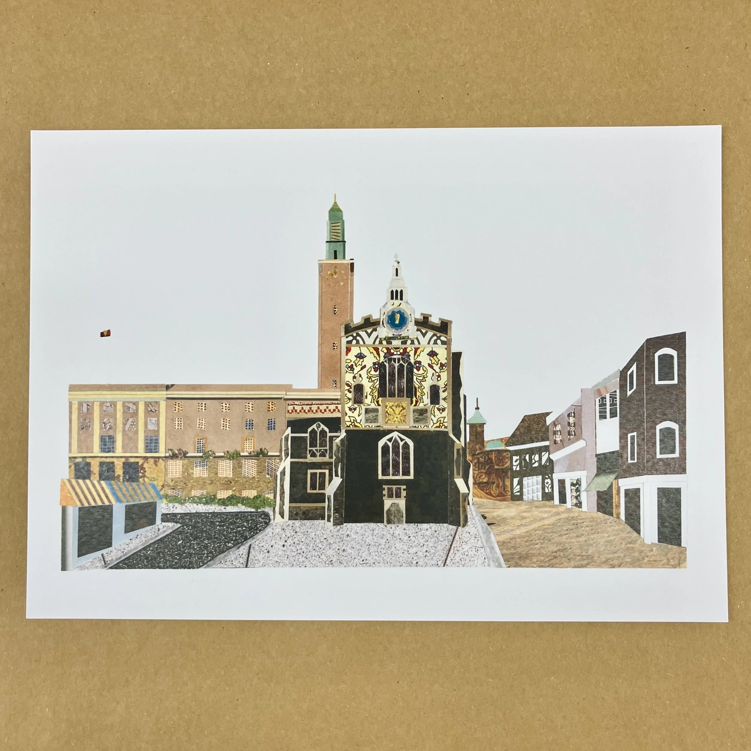 Guildhall Hill, Norwich Print