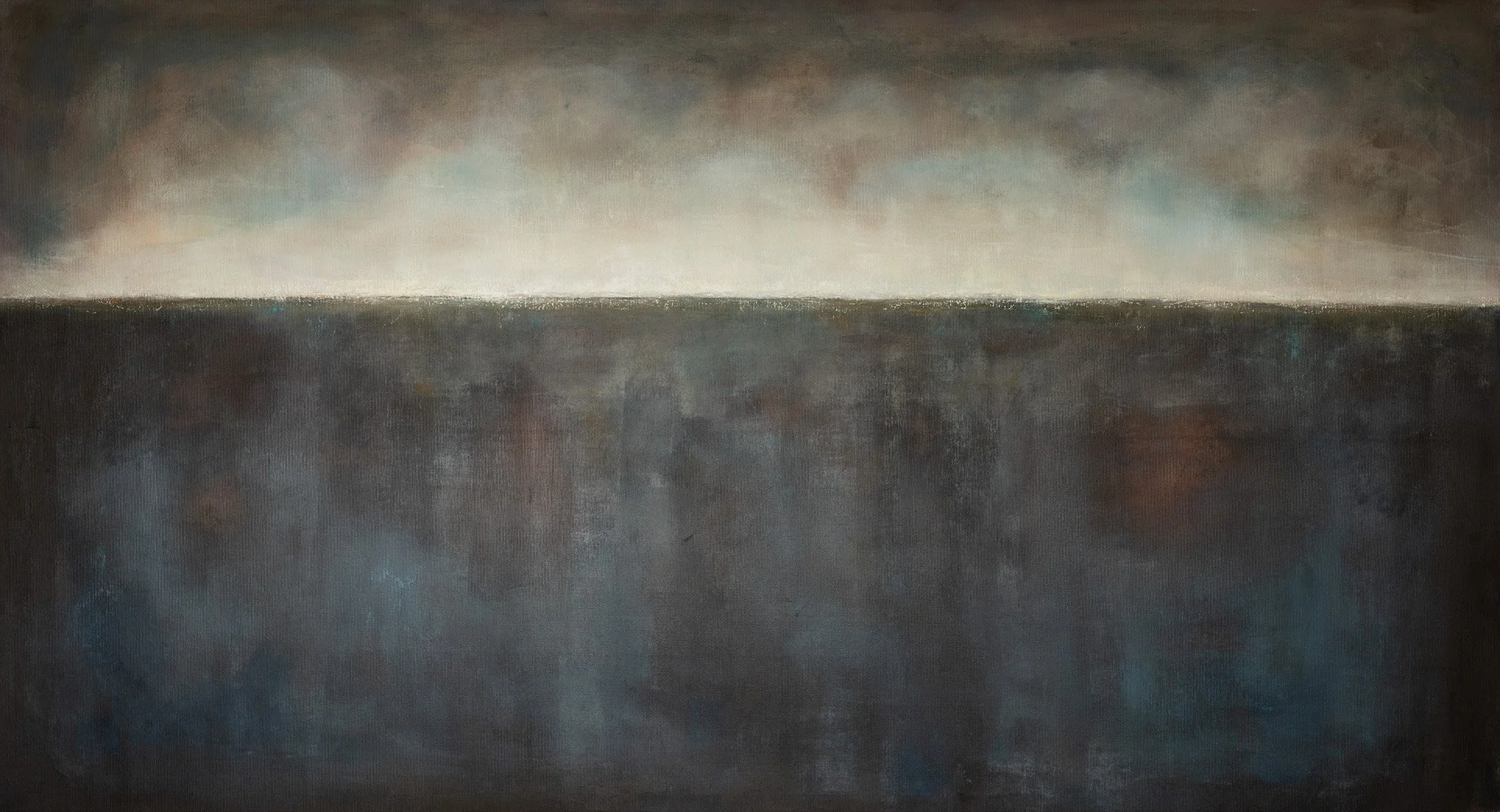 Horizon in Umbers and Blues