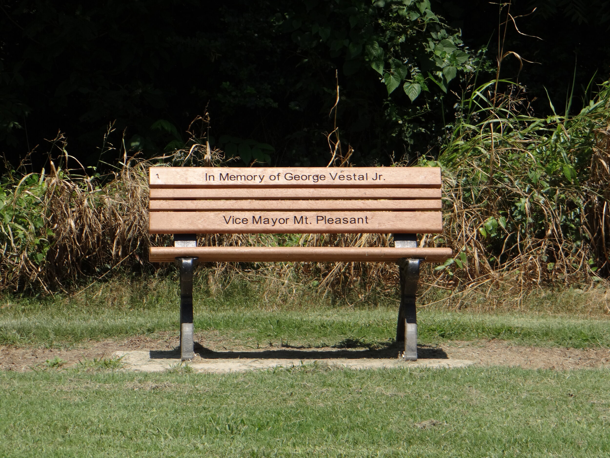 Arrow Mines - George Vestal Memorial Bench