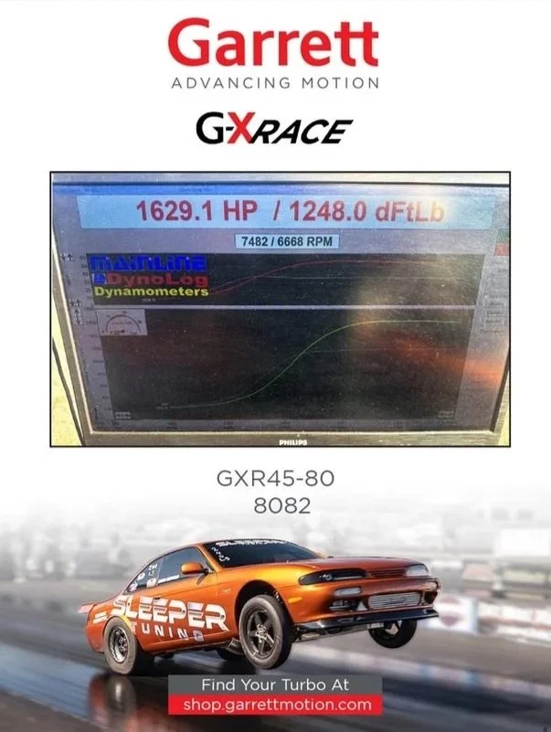 gxr45-80 dyno graph