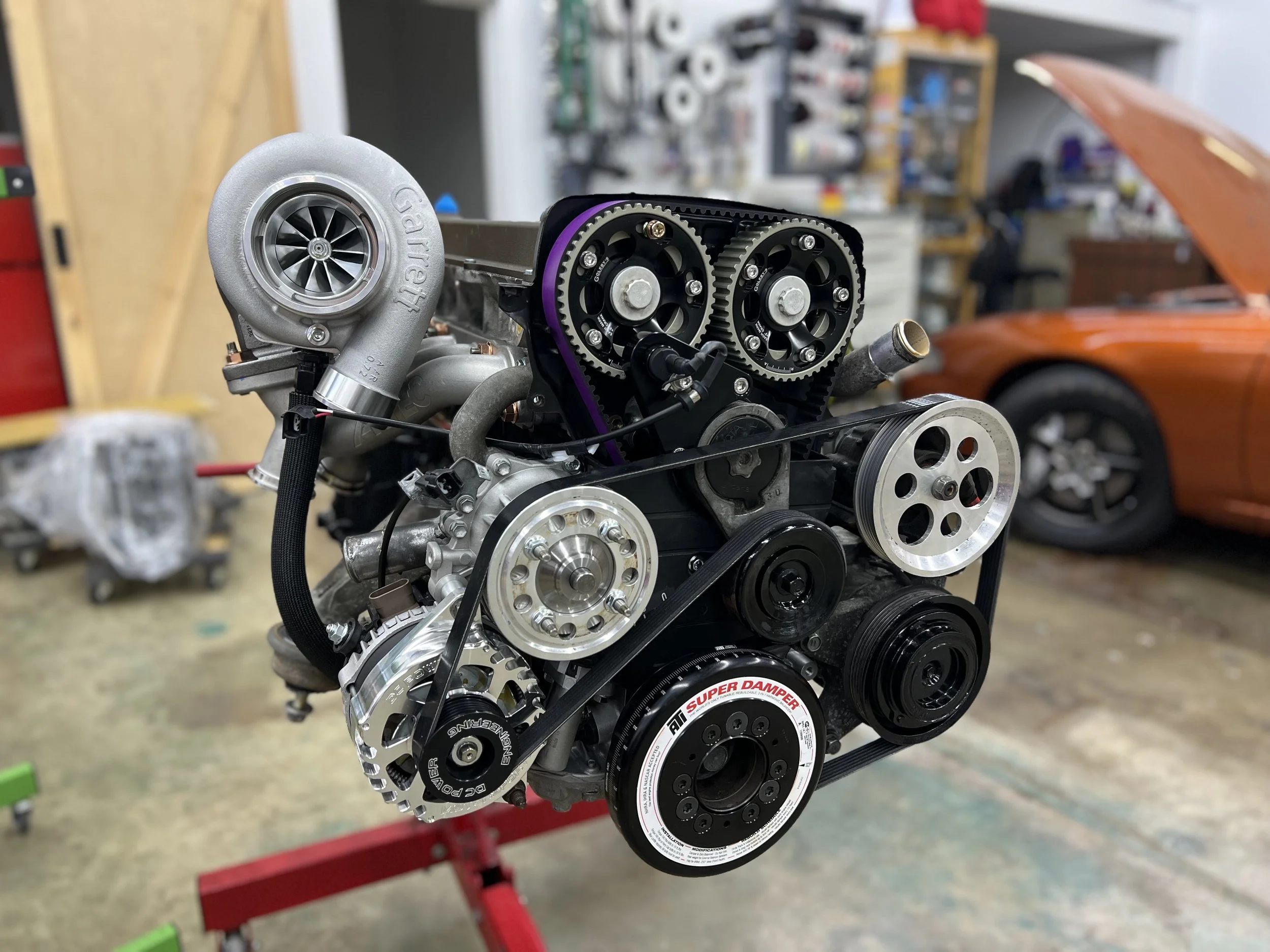 MKIV Supra build - Built head stock bottom end.jpeg