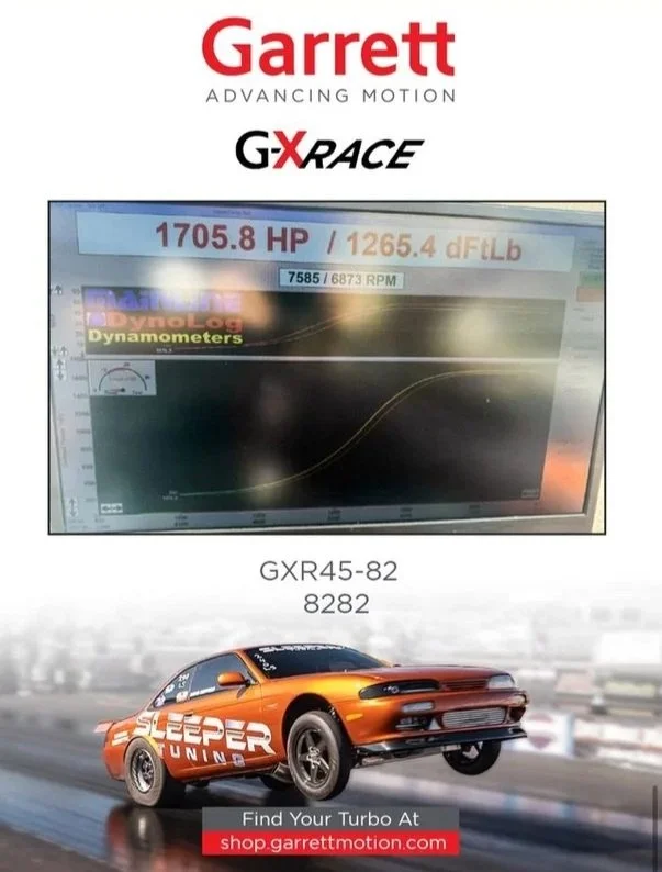 gxr45-82 dyno graph