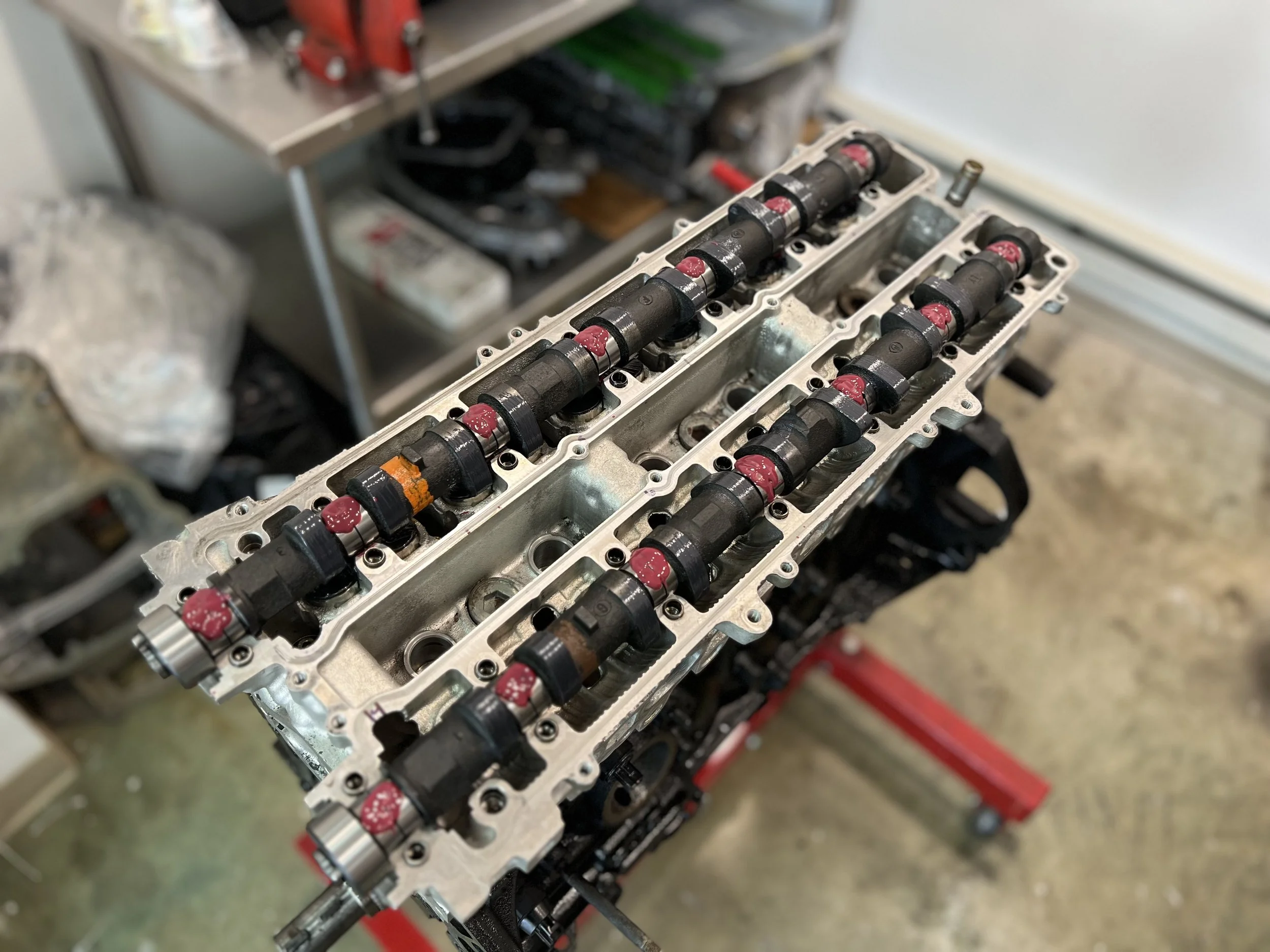 MKIV Supra build - Built head stock bottom end.jpeg