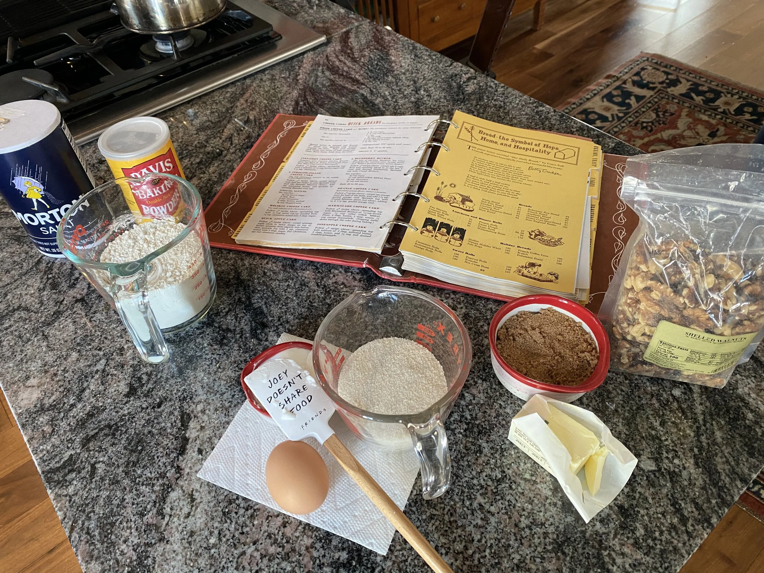Recipes: Streusel Coffee Cake