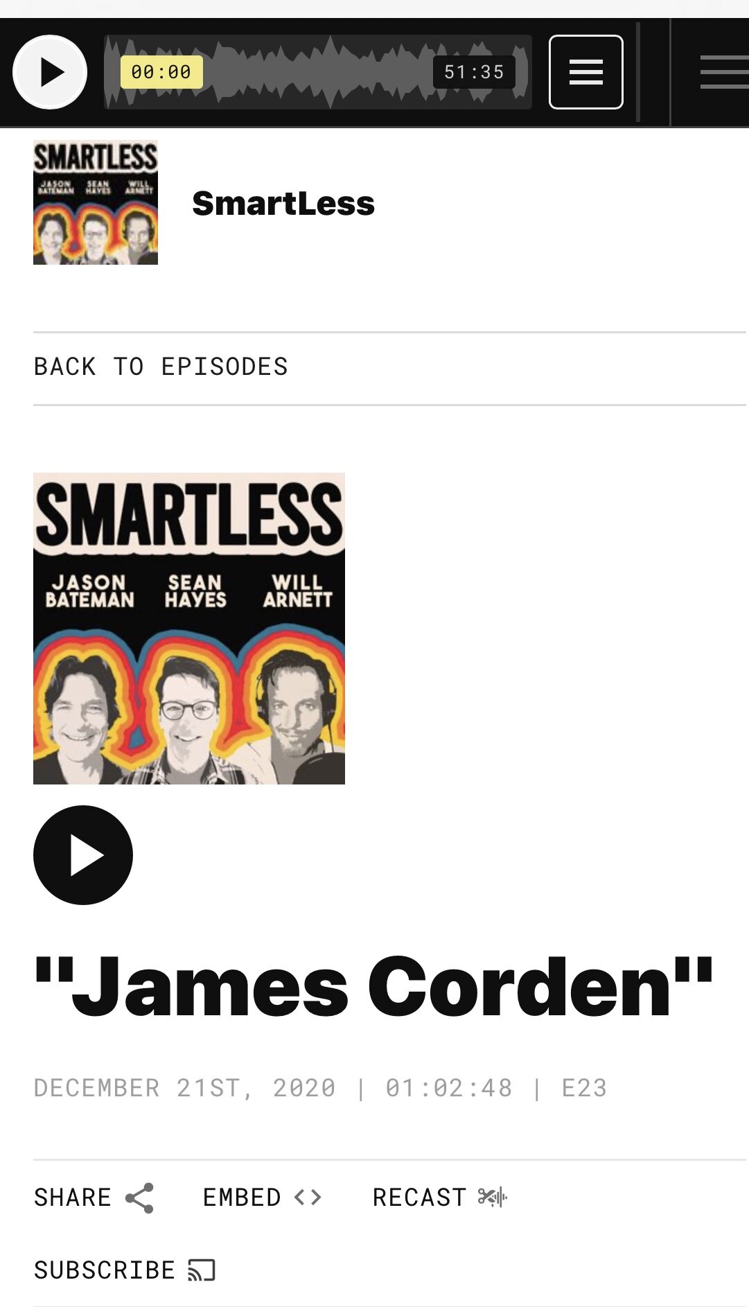 Books and More..."Smartless" podcast with Jason Bateman, Sean Hayes, Will Arnett 