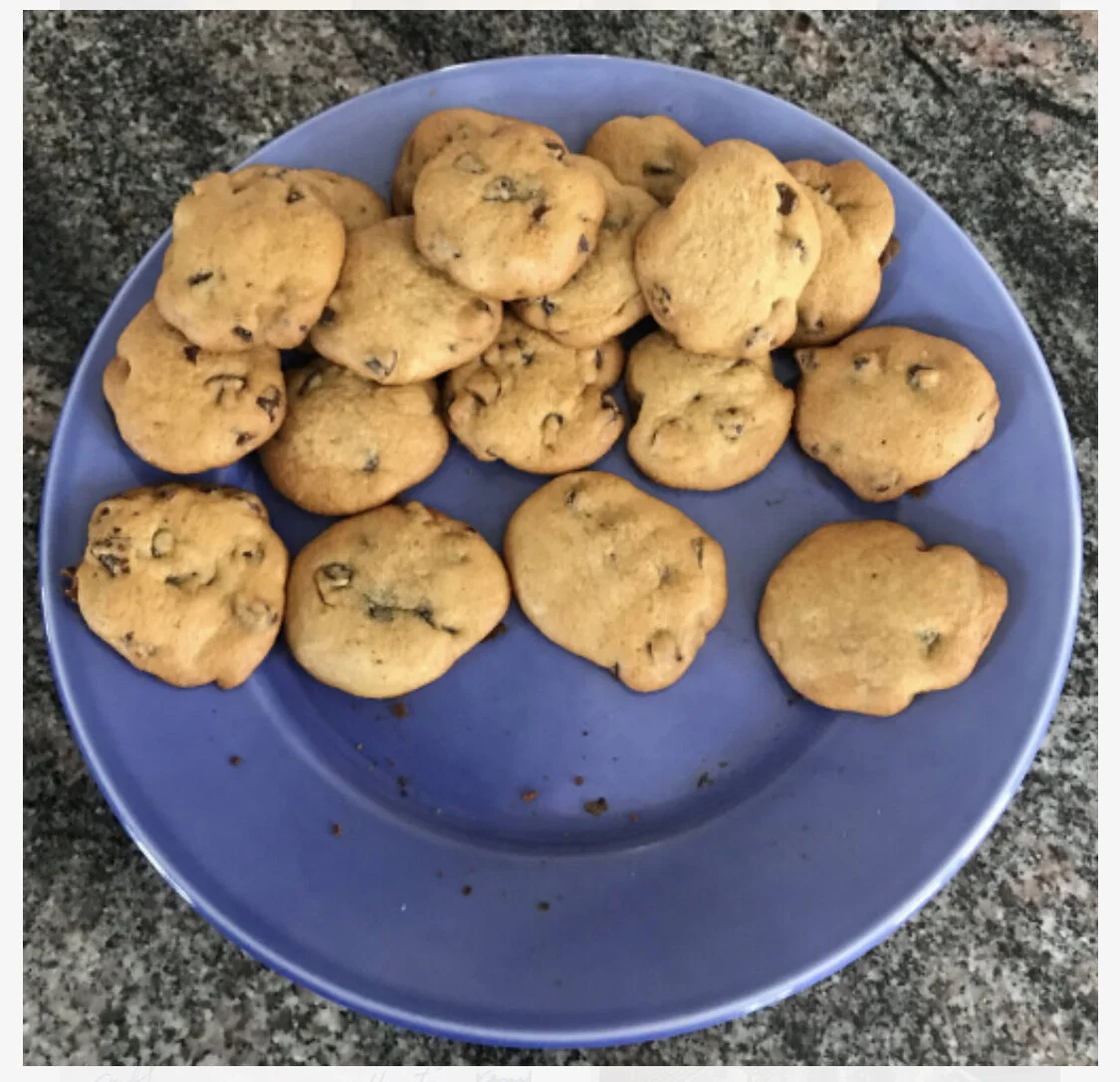 Recipe: Chocolate Chip Cookies with or without oatmeal