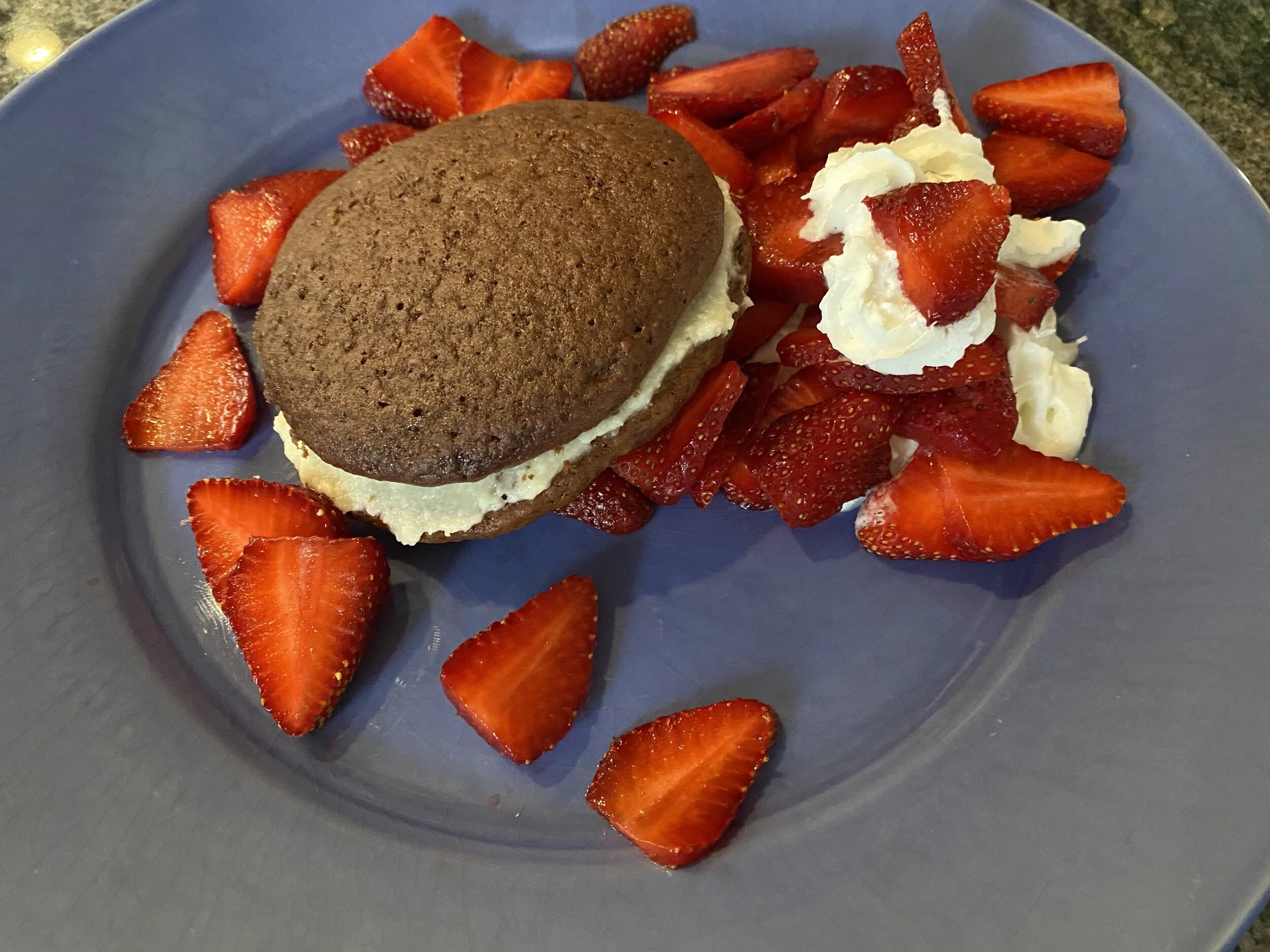 Recipes: Chocolate Whoopie Pies with Fresh Strawberries