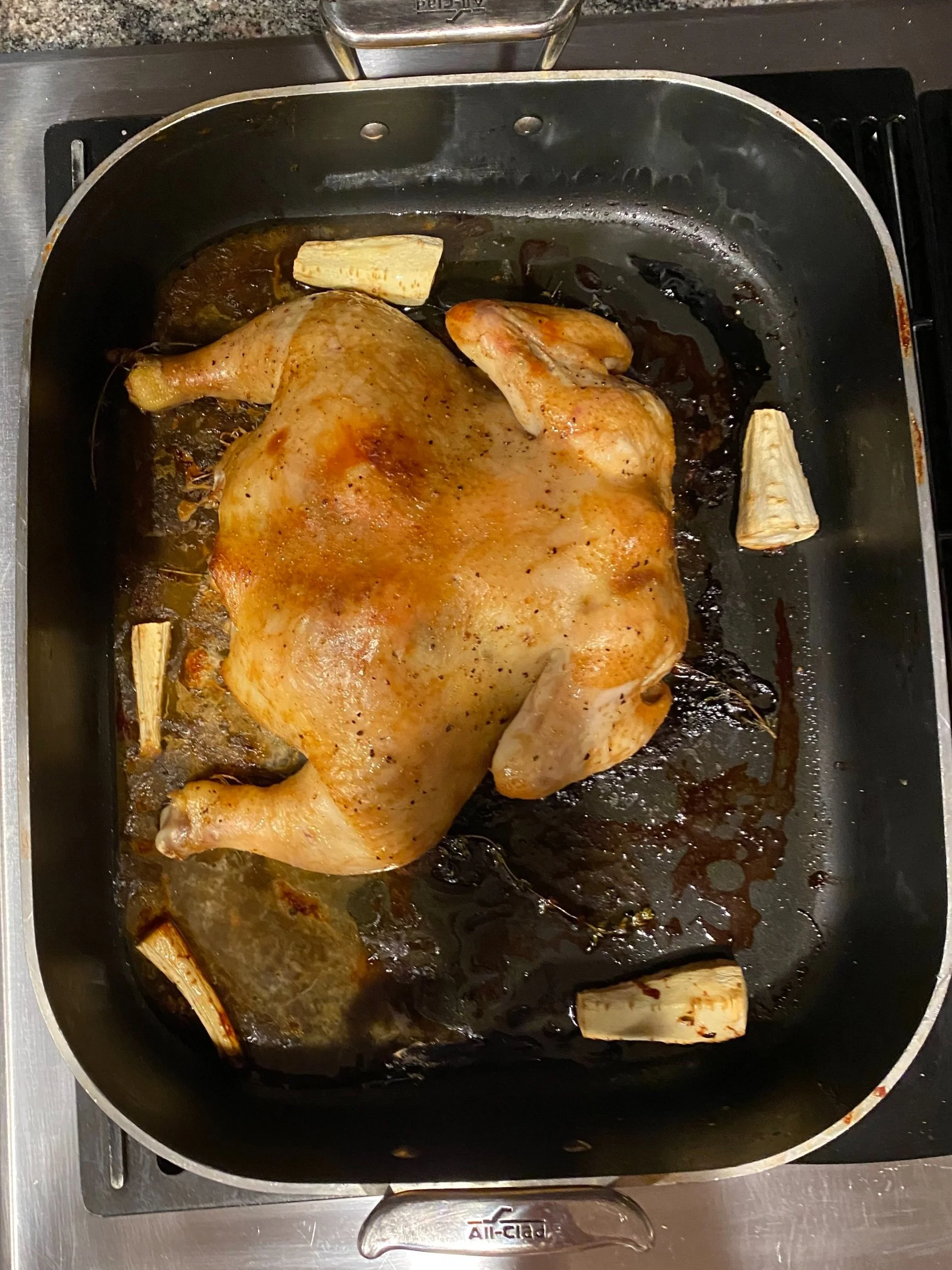 Recipes: Sorghum Butter Spatchcocked Chicken