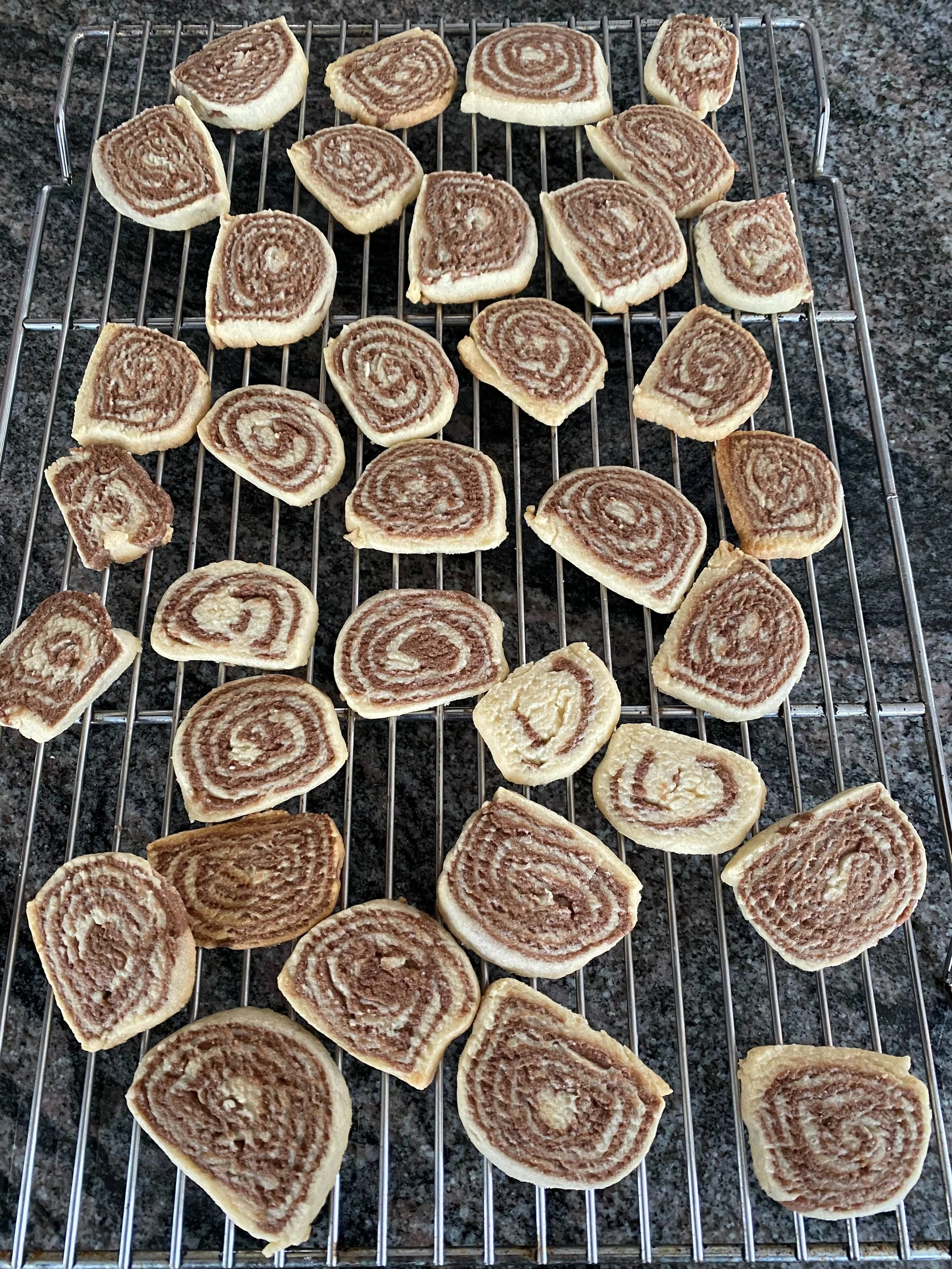 Recipes: Chocolate Pinwheel Cookies