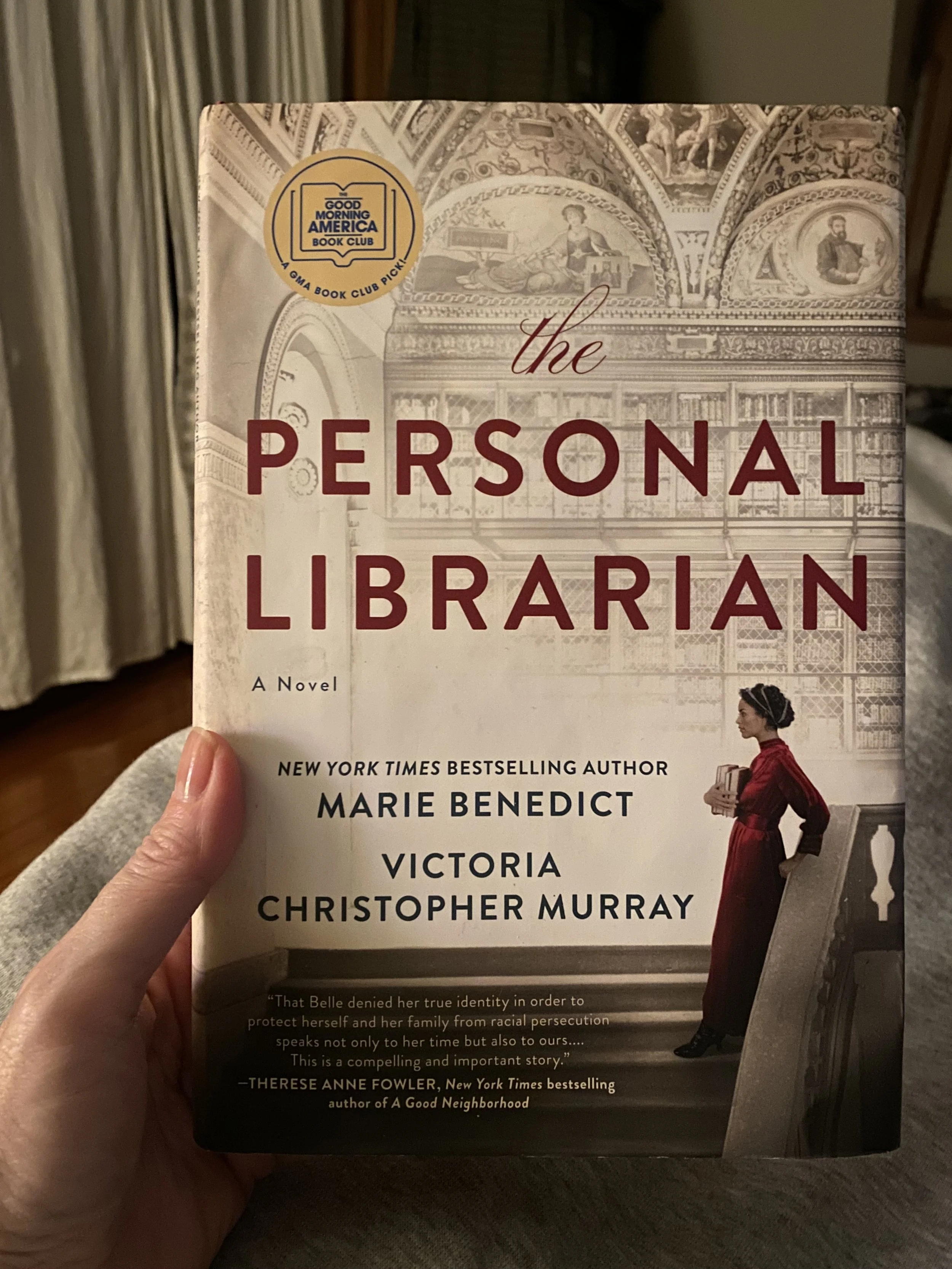 Books and More: the Personal Librarian- author, Marie Benedict, Victoria Christopher Murray