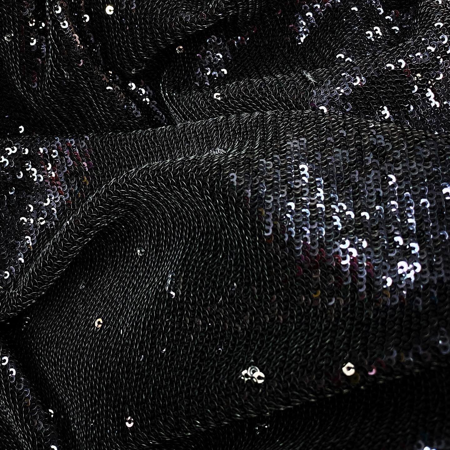 Argent-All Over Sequin tissu pour la couture tombant & Set Design matériel 