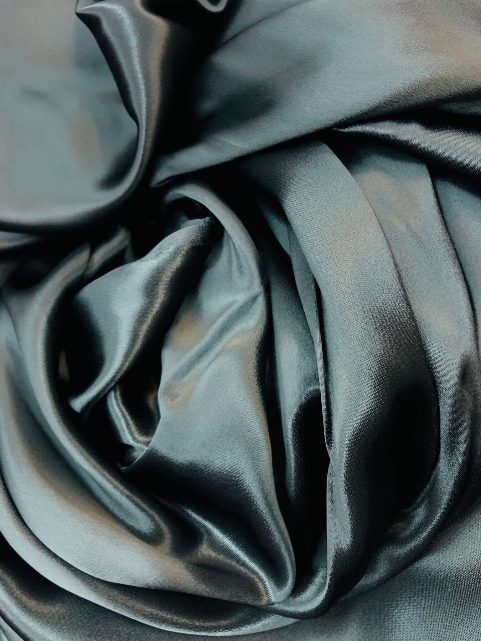 tissu Crêpe envers satin kaki