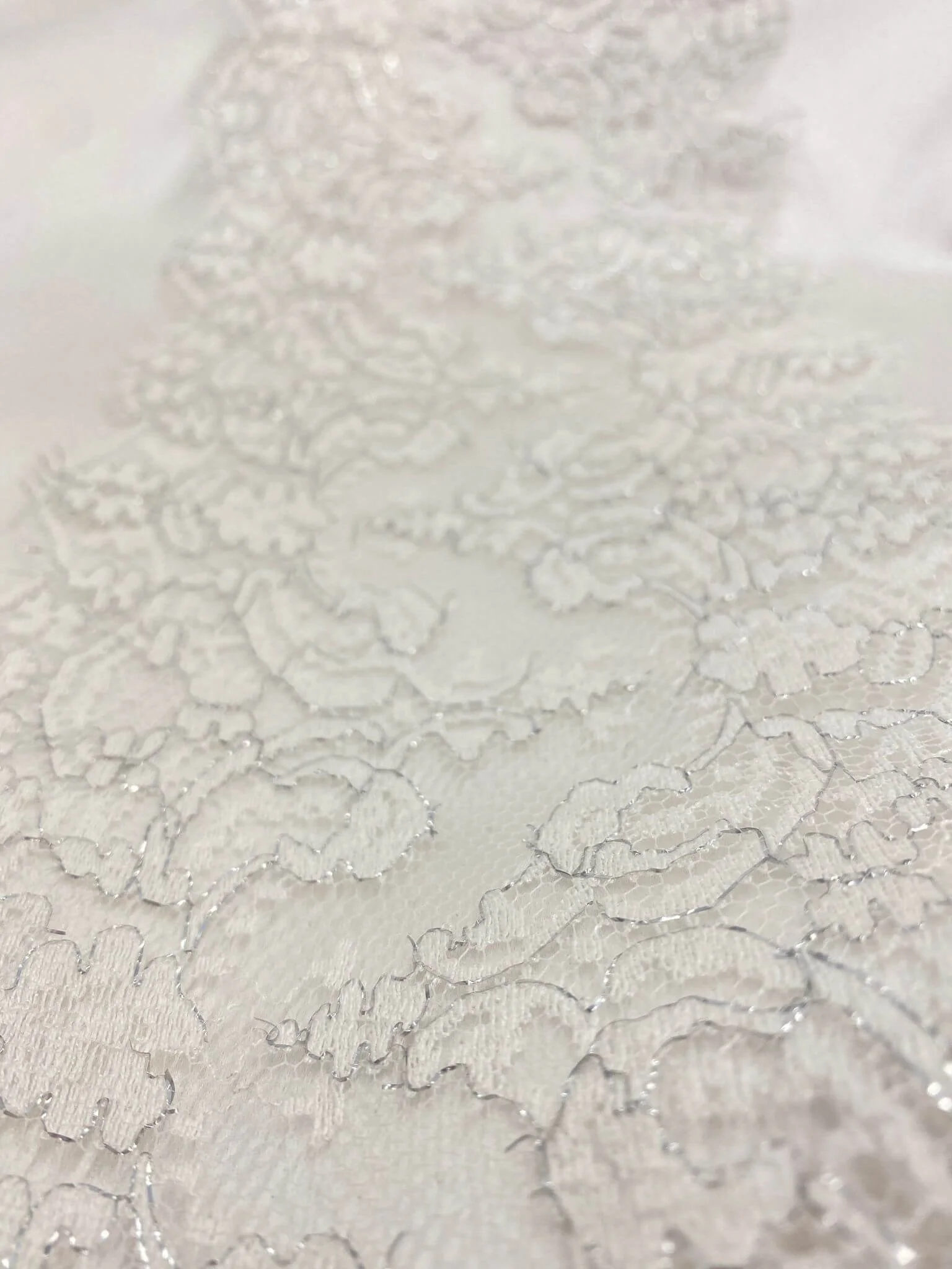 Ruban Dentelle Blanche Motif Floral - 18.29m X 5.5cm - Pour Mariage, Couture, Déco