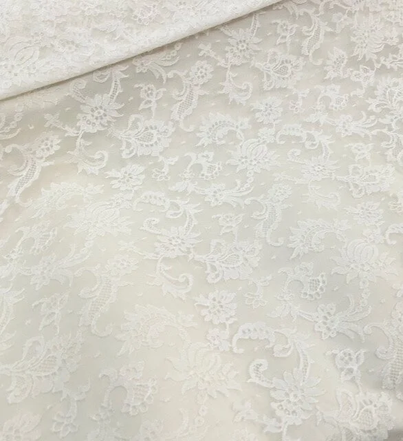 Dentelle De Calais Blanche - 5 Mètres, Largeur 4 Cm - Neuf