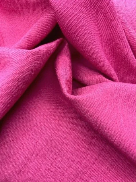 Fuchsia linen fabric - wrap