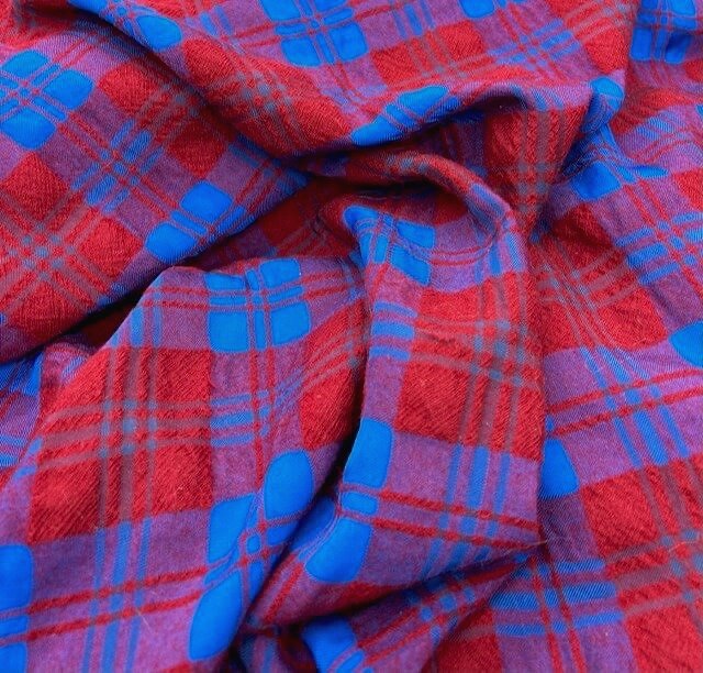 Les Jardins de la Comtesse - Nappe de Picnic Carrée à Carreaux Rouges - Coton et Revers Etanche Polyester - 140 x 140 cm - Rouge/Blanc - 2/4 Personnes - Tapis/Couverture Pique Nique
