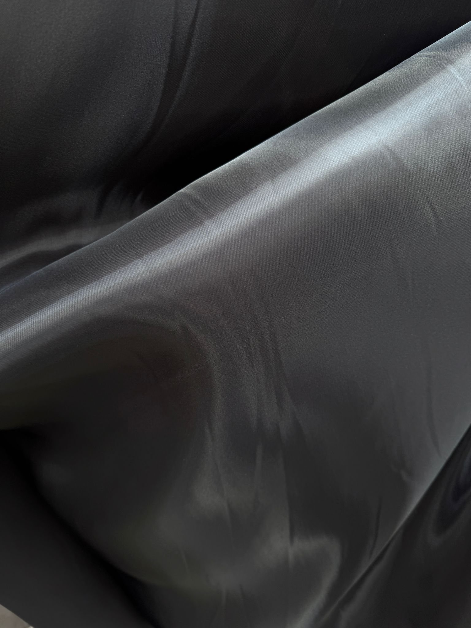 Tissu cristal noir-gros plan