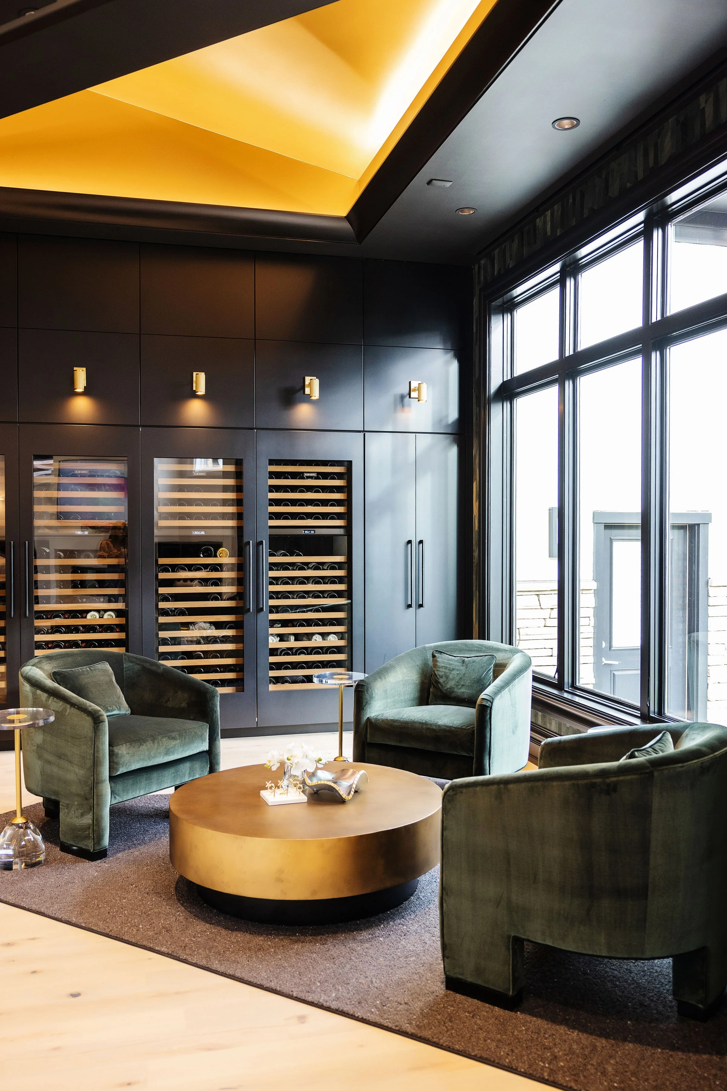 Cincinnati Interior Design Wine Room — Nimbus 9