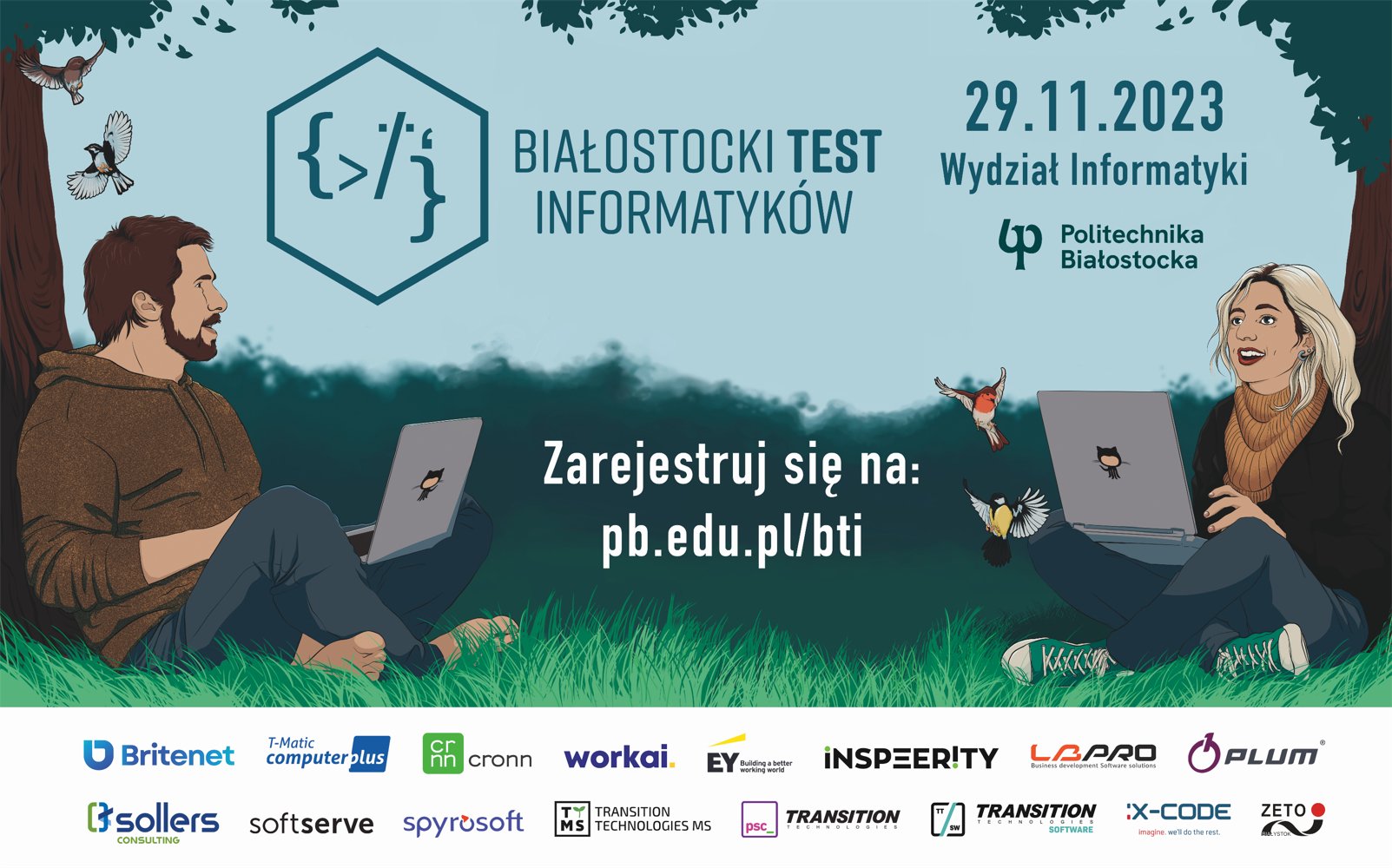 Posters, billboard and digital images for an IT competition, Procreate and Photoshop, 2022
