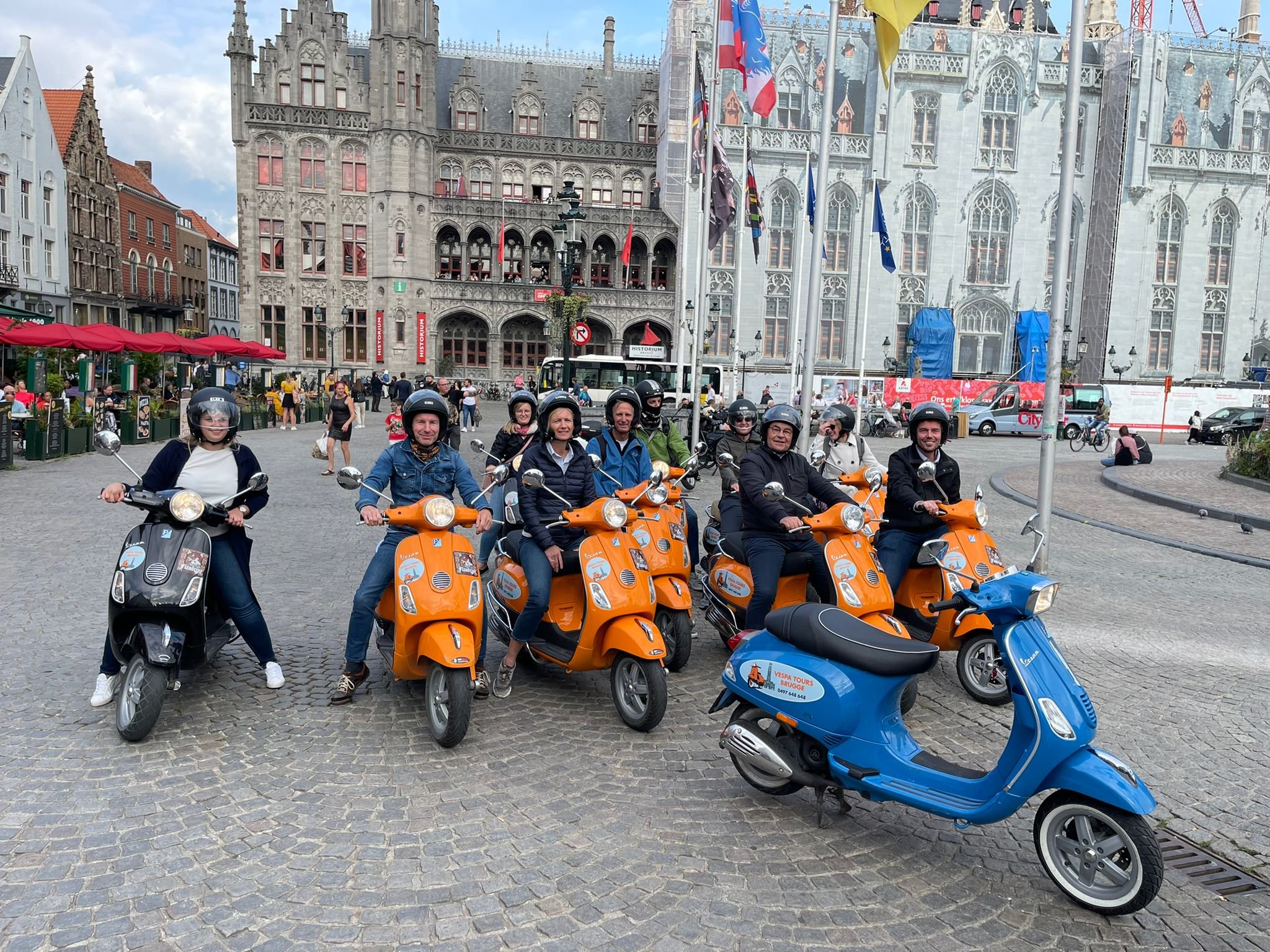 tour de belgique vespa 2023