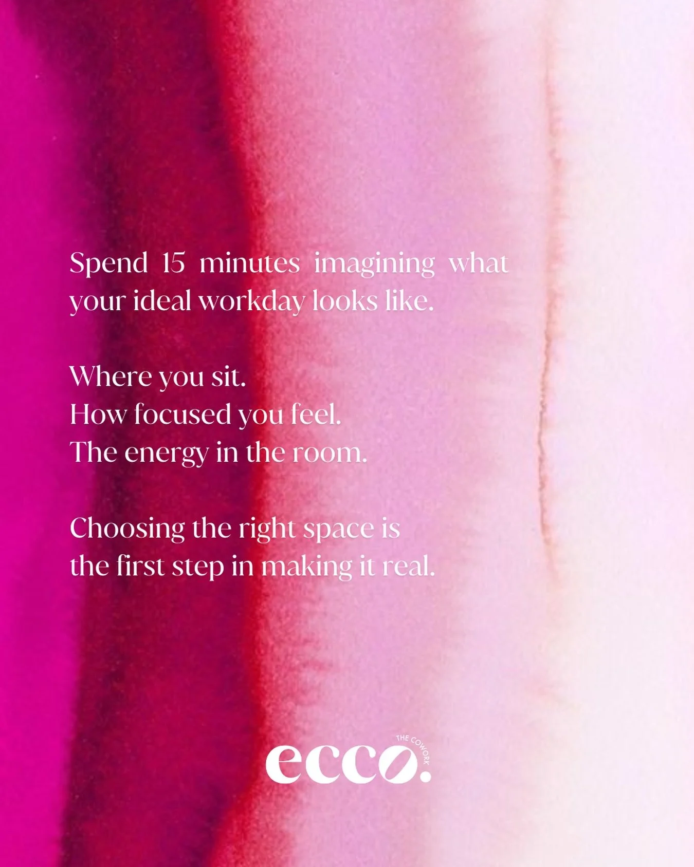 Sunday resetting? Your sign is here. Ecco is the space you have been needing the most. 💗

#518thingstodo #schenectady #newyork #quotes