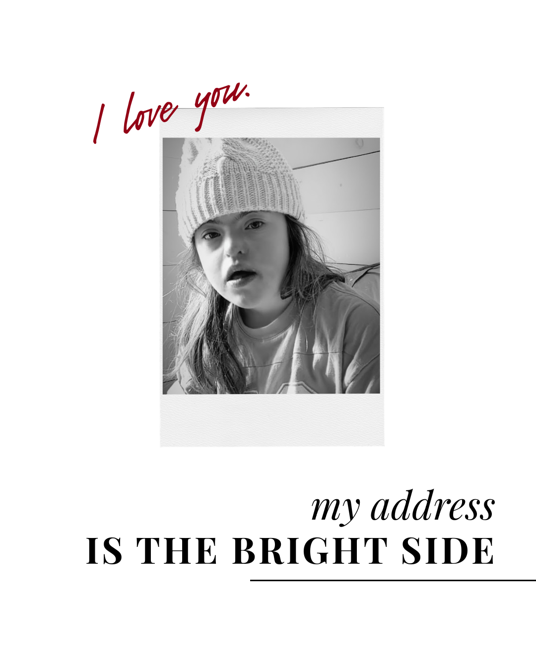 My Address Is the Bright Side