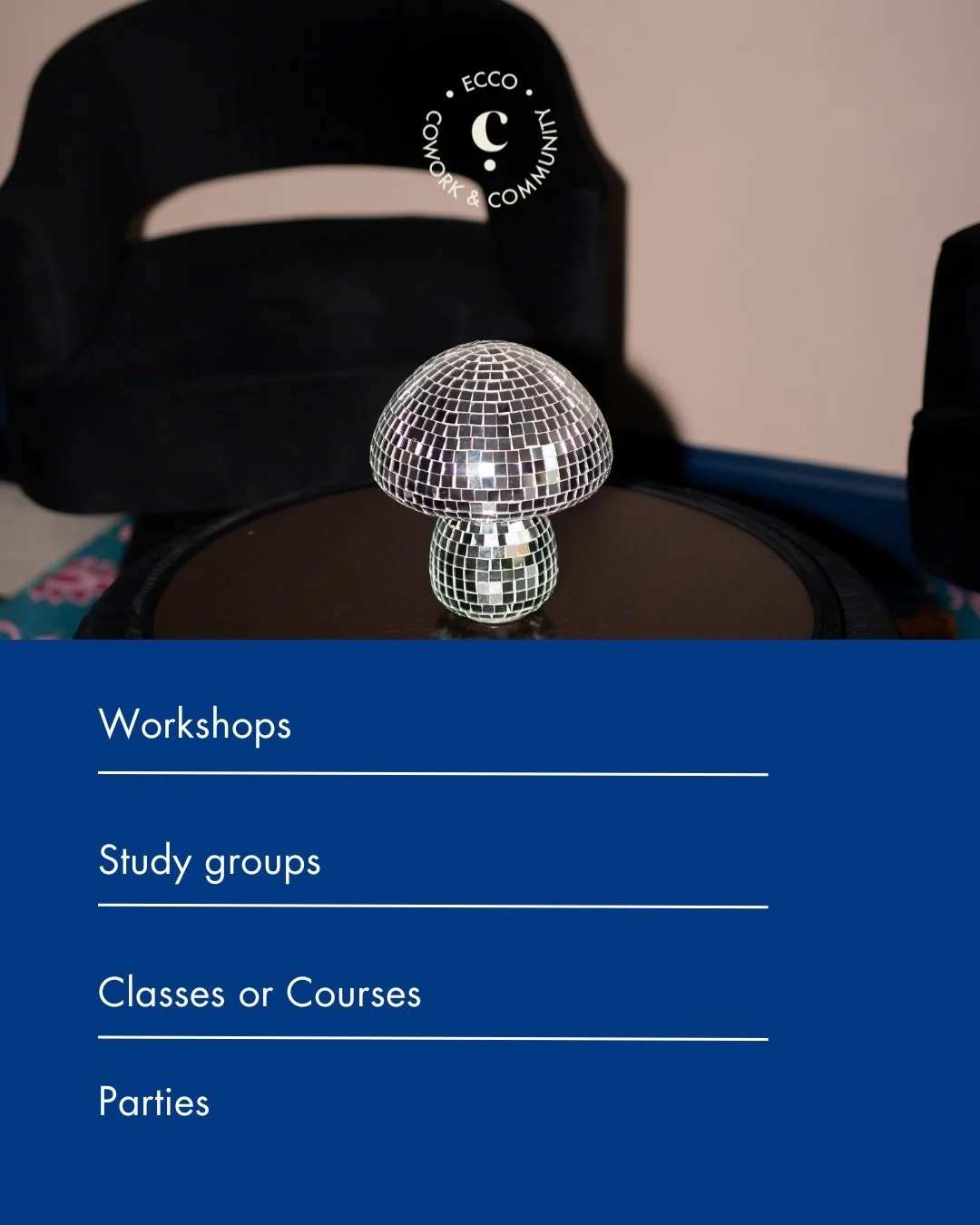 Just SOME of the things you can do at Ecco, space rentals starting at $250.00. Message us today to get started on that event you&rsquo;ve been wanting to host. 💙

#schenectady #upstatenewyork #518events #statestreet