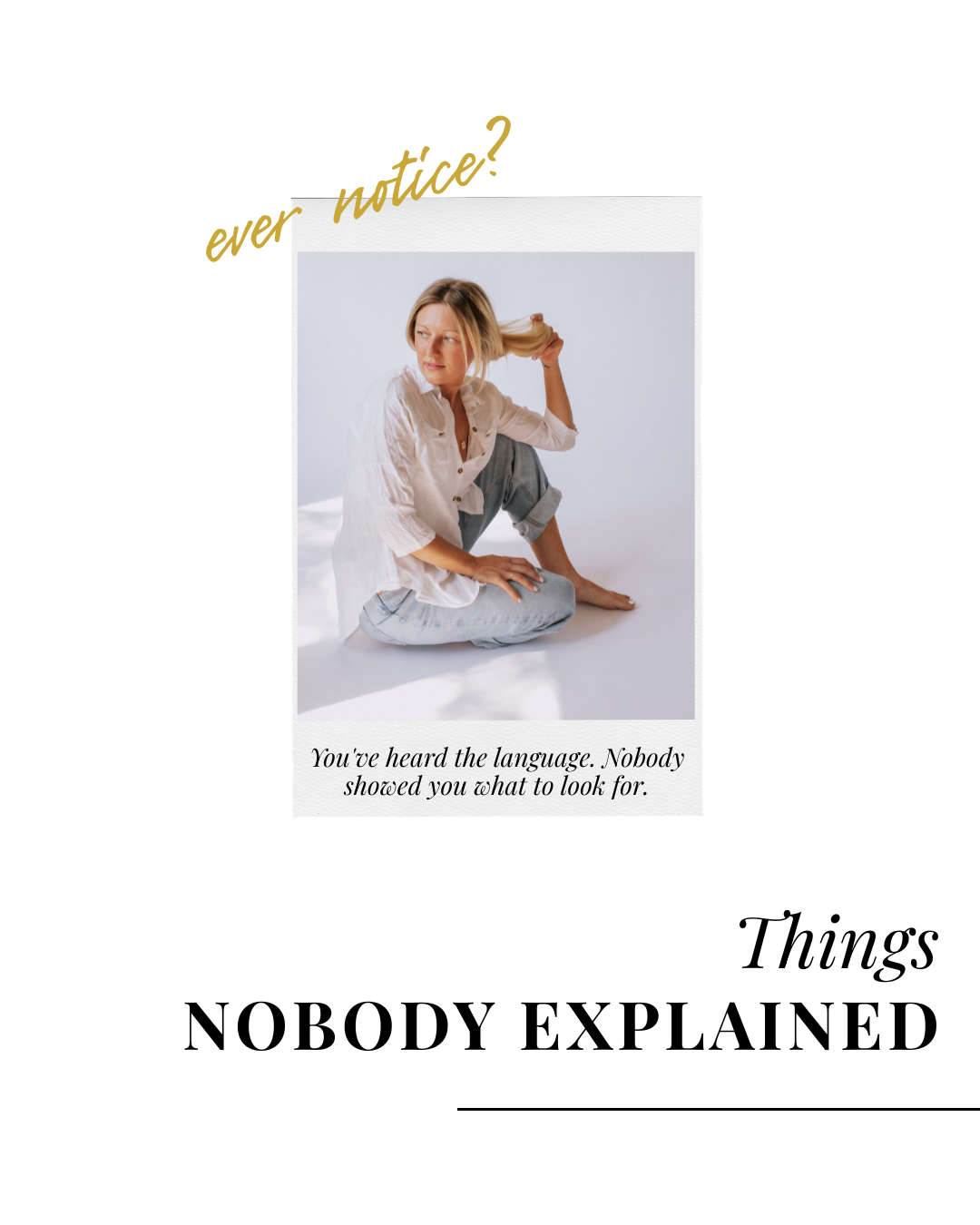 Things Nobody Explained