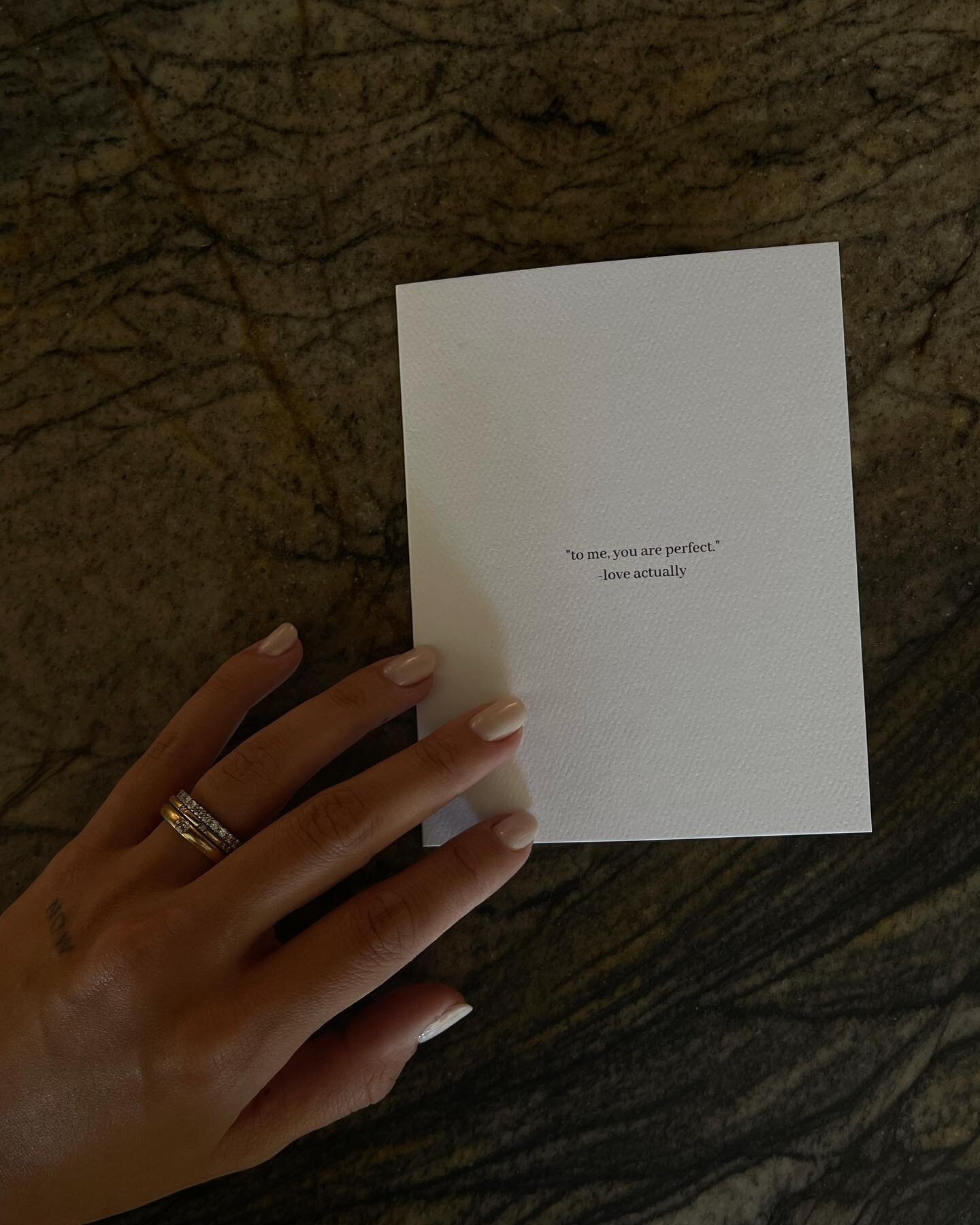 fresh nails + love letters 💌