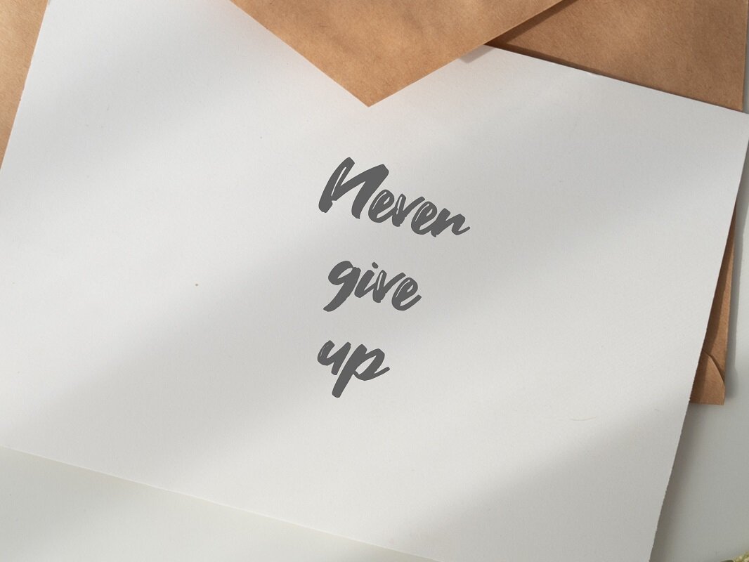 Never Give Up