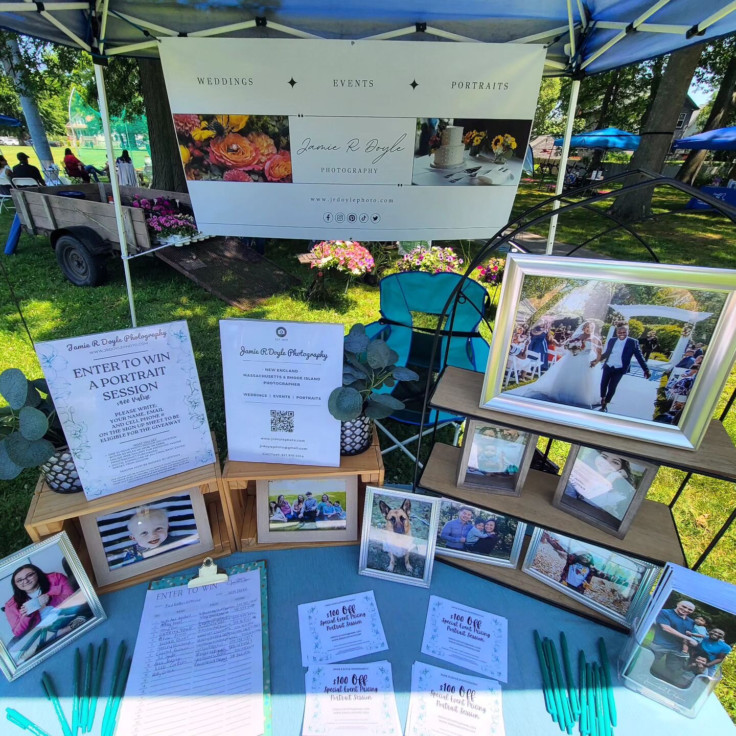 Do you spy your photo? If so, drop a comment below. 

I'm pretty proud of my little setup that I had going yesterday, even though I was not at my tent much and left it for people to check out themselves. To me, it was an esthetically pleasing table/s