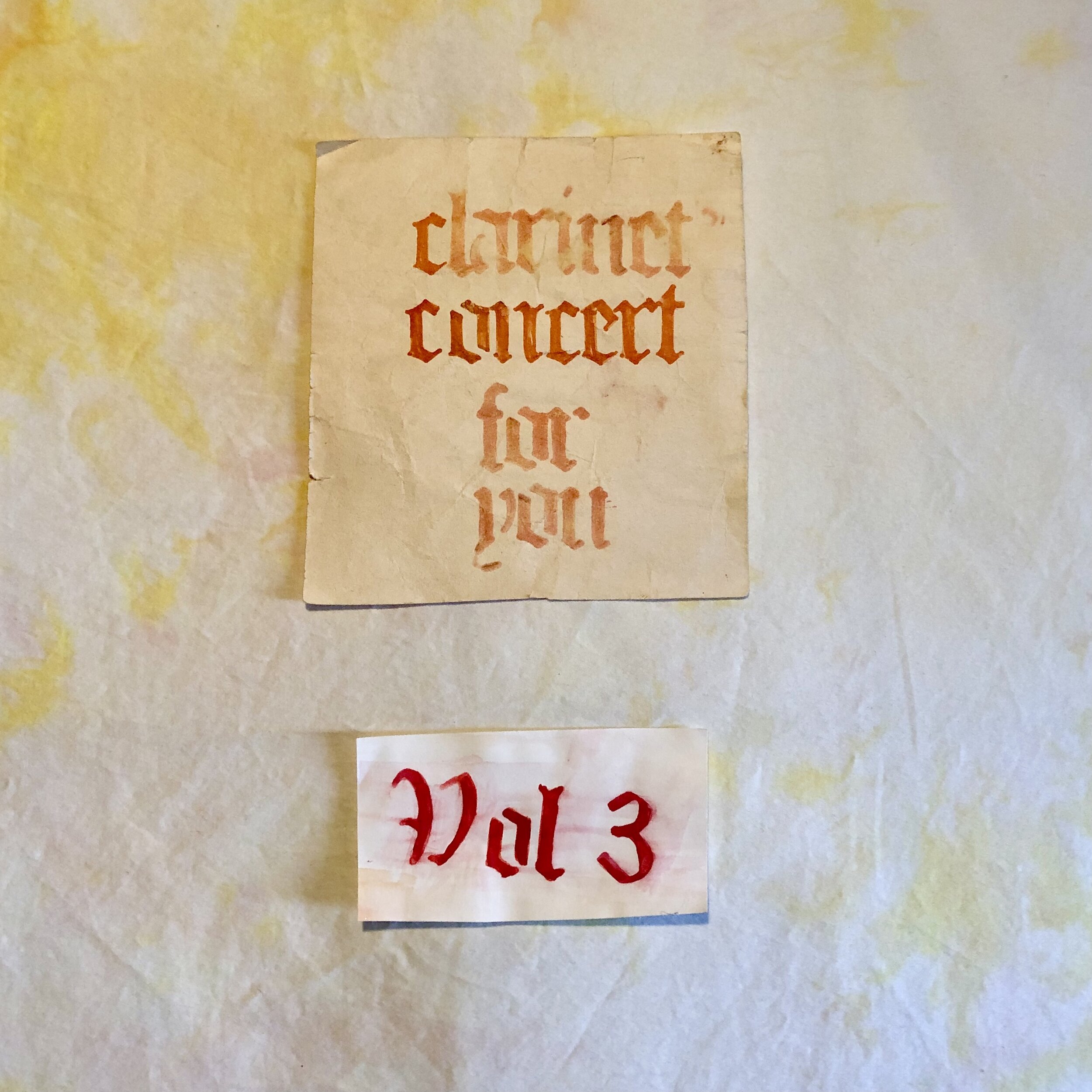 Clarinet Concert For You Vol 3