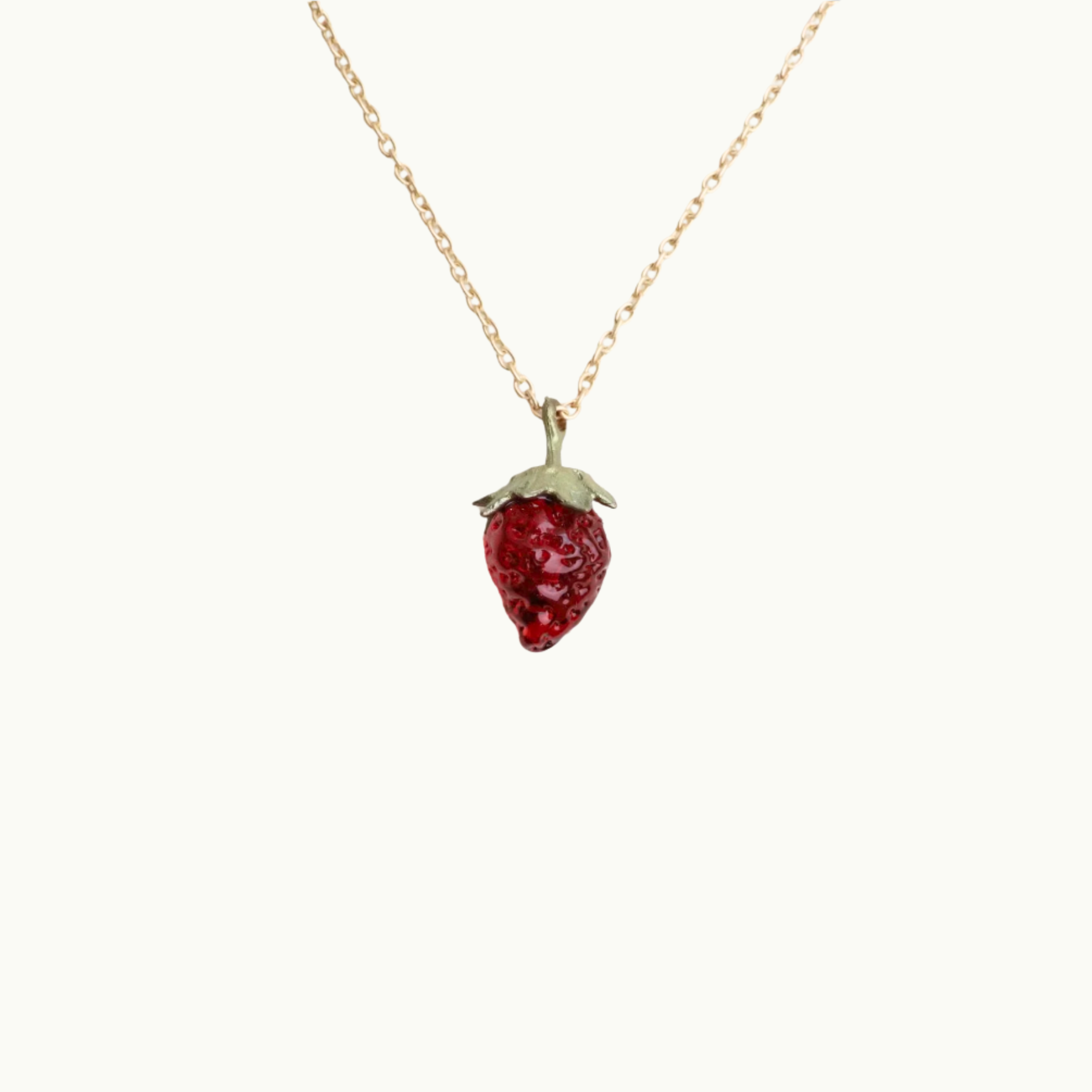 Strawberry Necklace